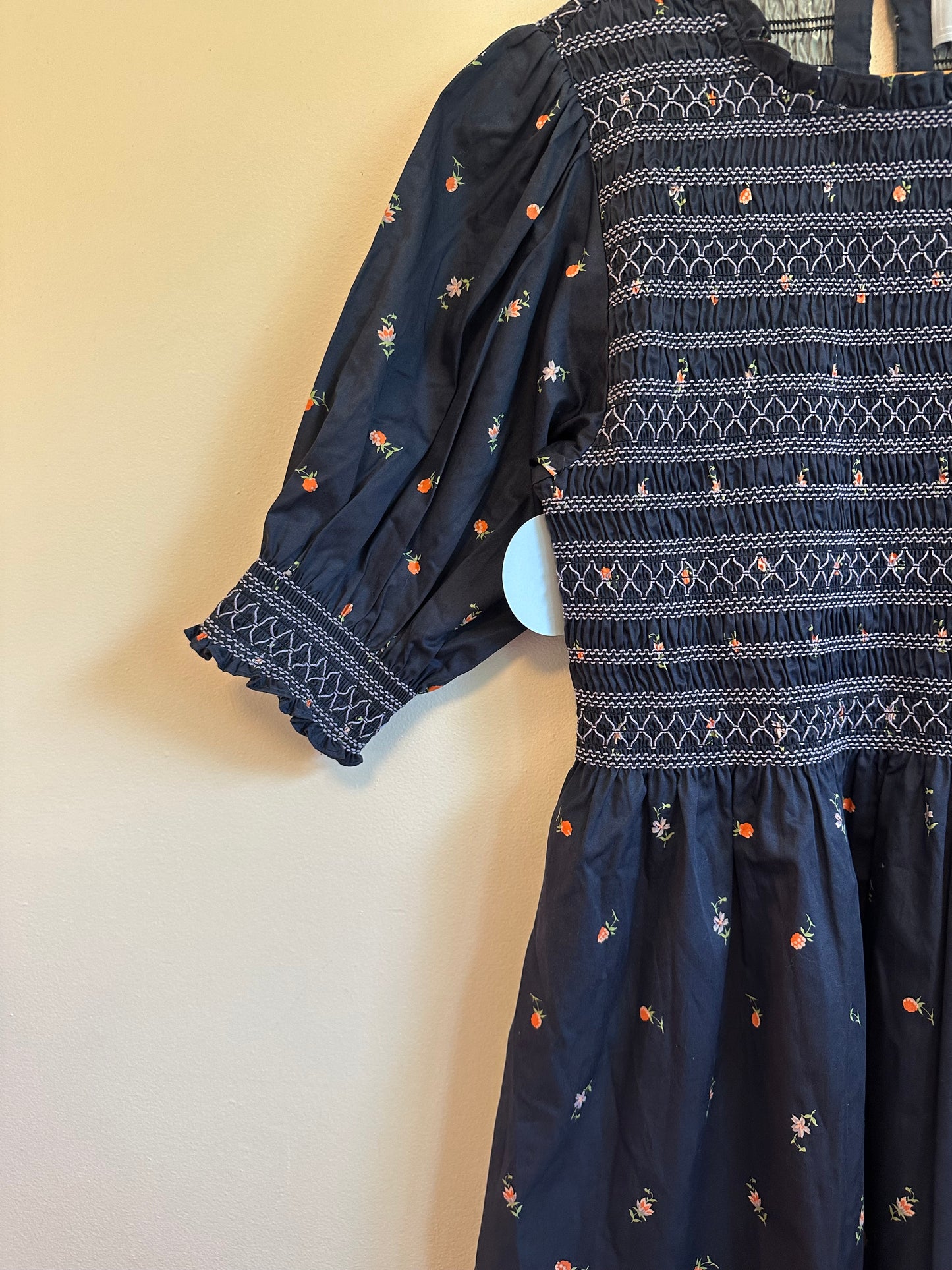 NWT Hill House The Vivi Nap Dress in Navy Petite Fleur Floral | Size Medium