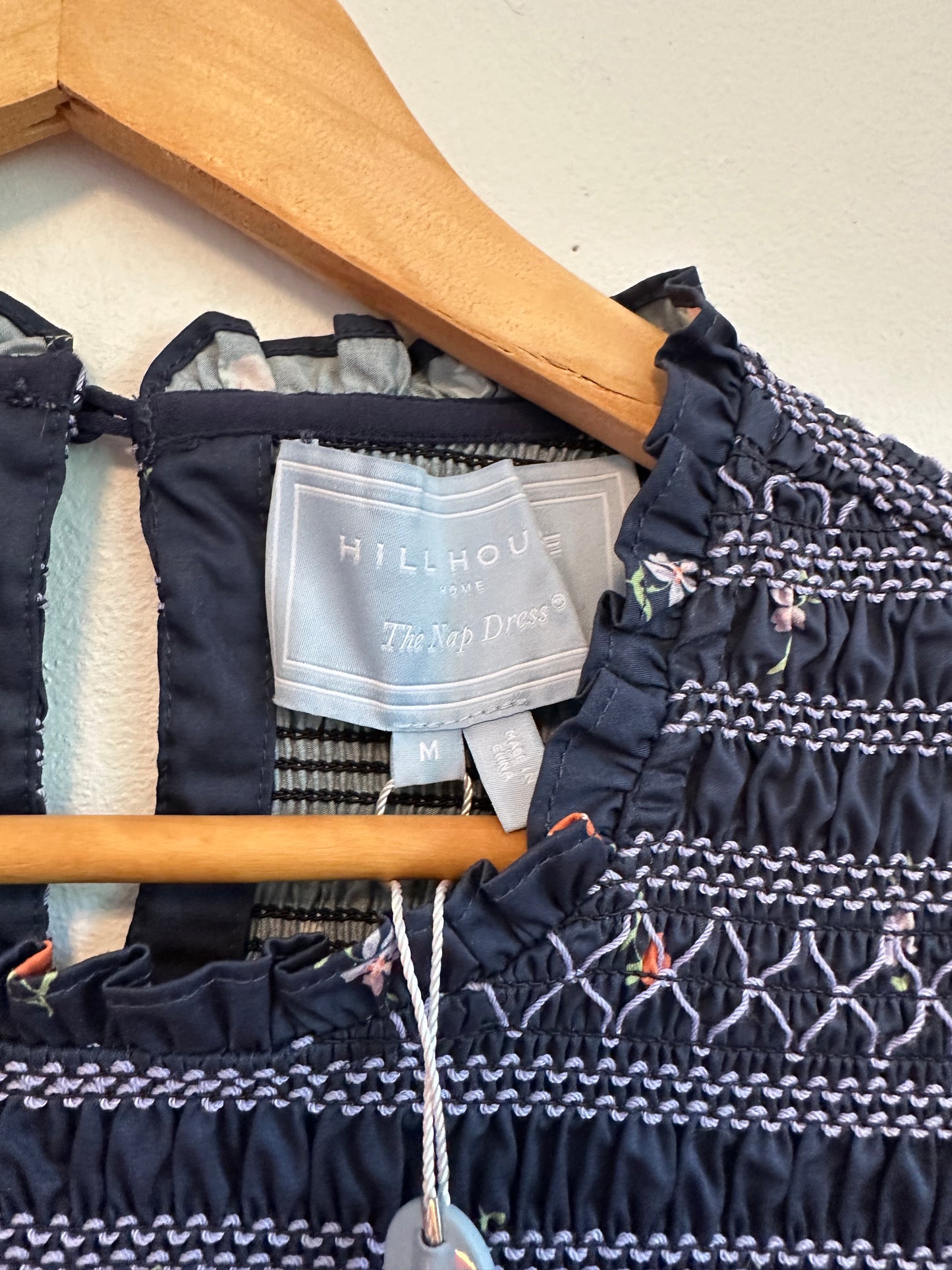 NWT Hill House The Vivi Nap Dress in Navy Petite Fleur Floral | Size Medium