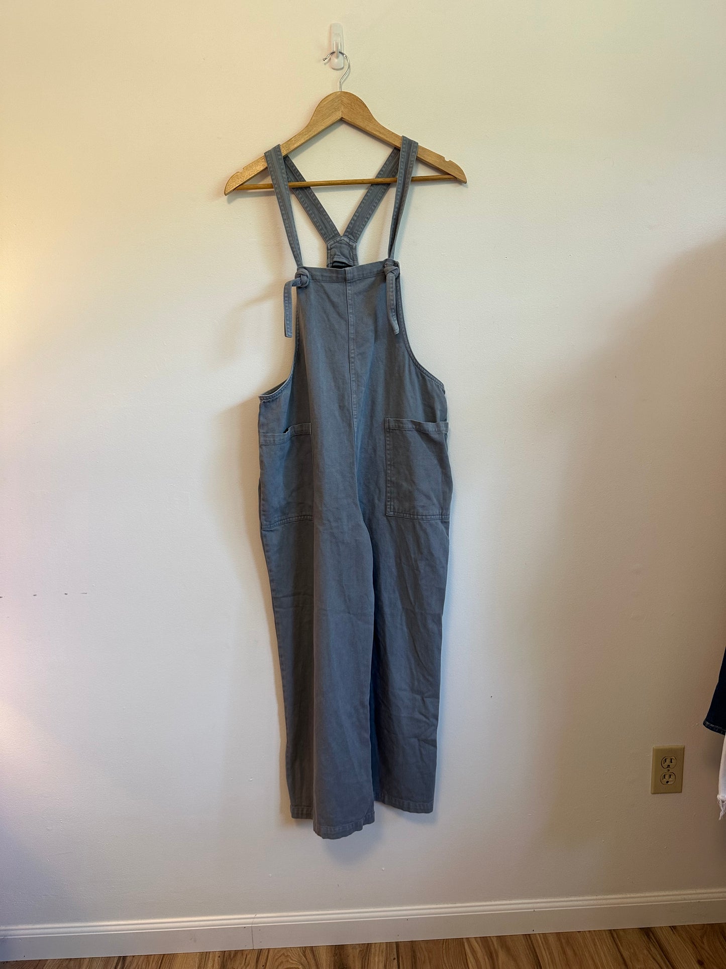 Miou Muse Jordy Wide Leg Jumper Overalls | Size Medium