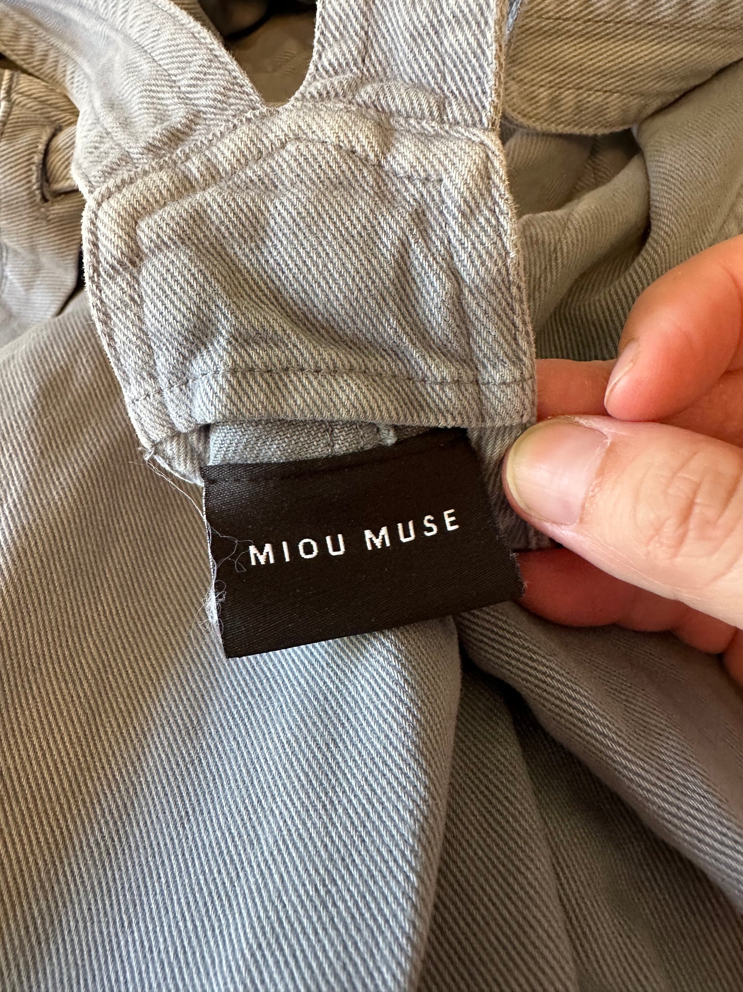 Miou Muse Jordy Wide Leg Jumper Overalls | Size Medium