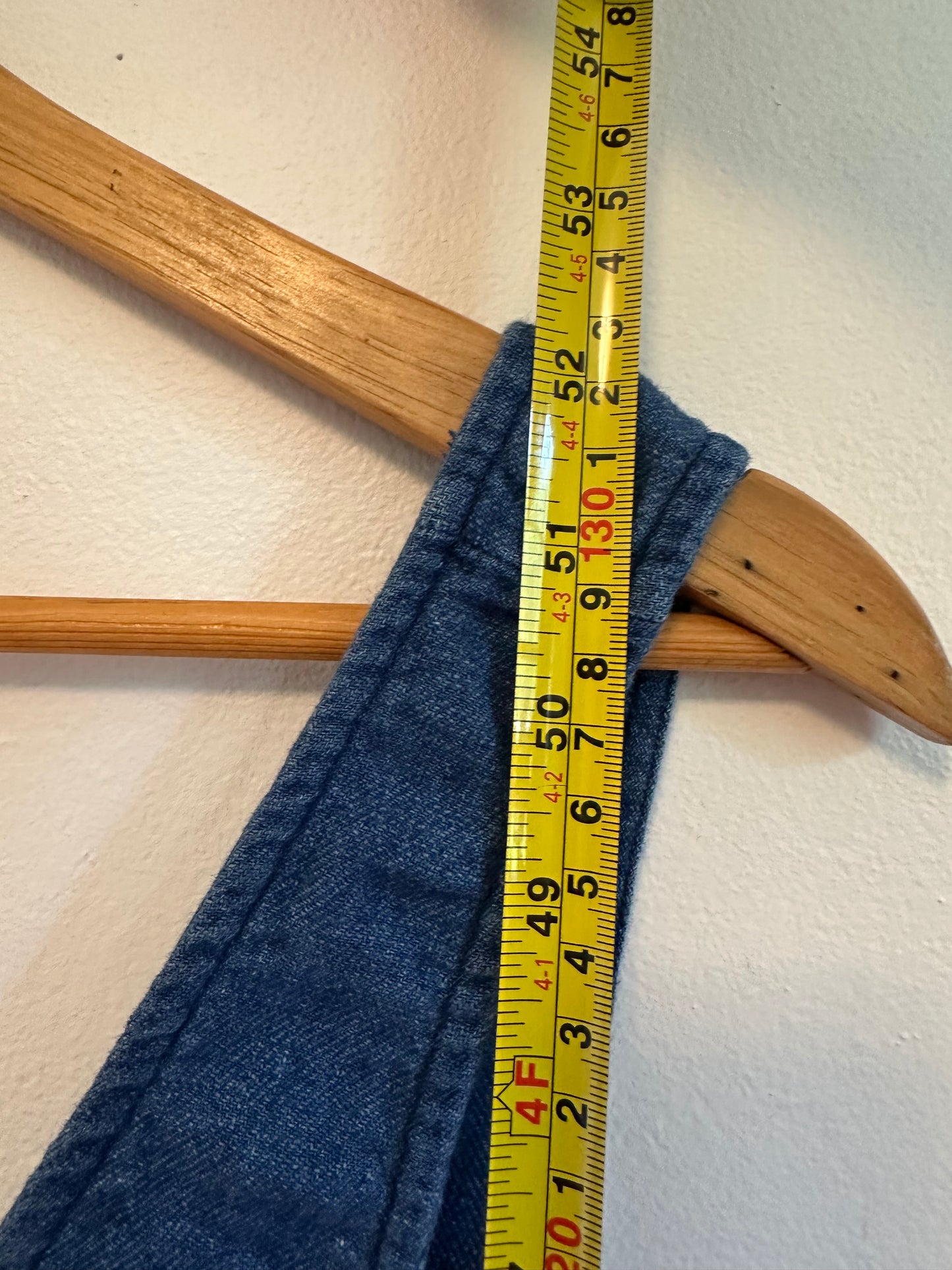Marine Layer Sydney Selvedge Sleeveless Wide Leg Jumpsuit | Size Medium