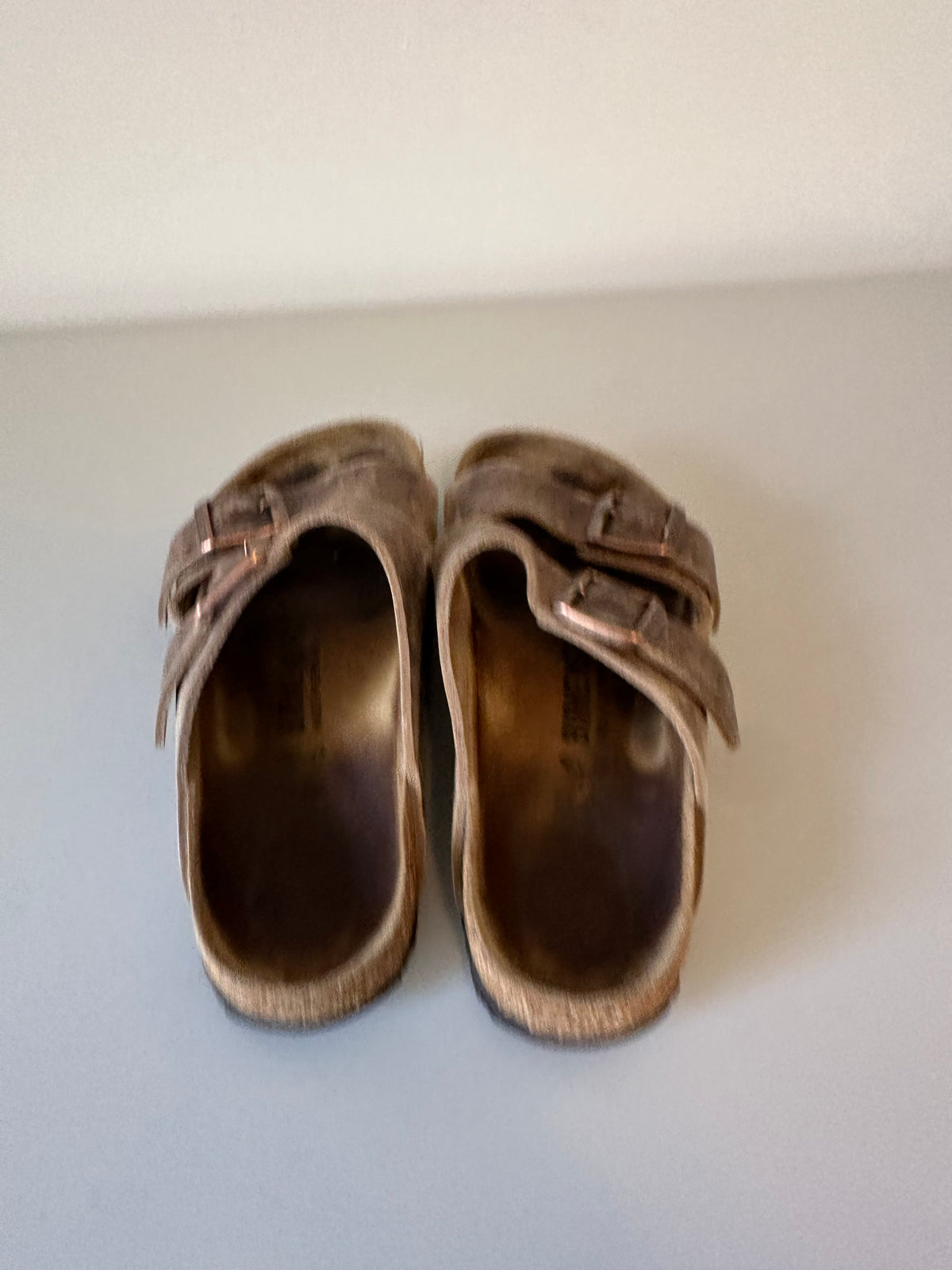 Birkenstock Arizona Sandals in Tobacco Brown Oiled Leather | Size 37