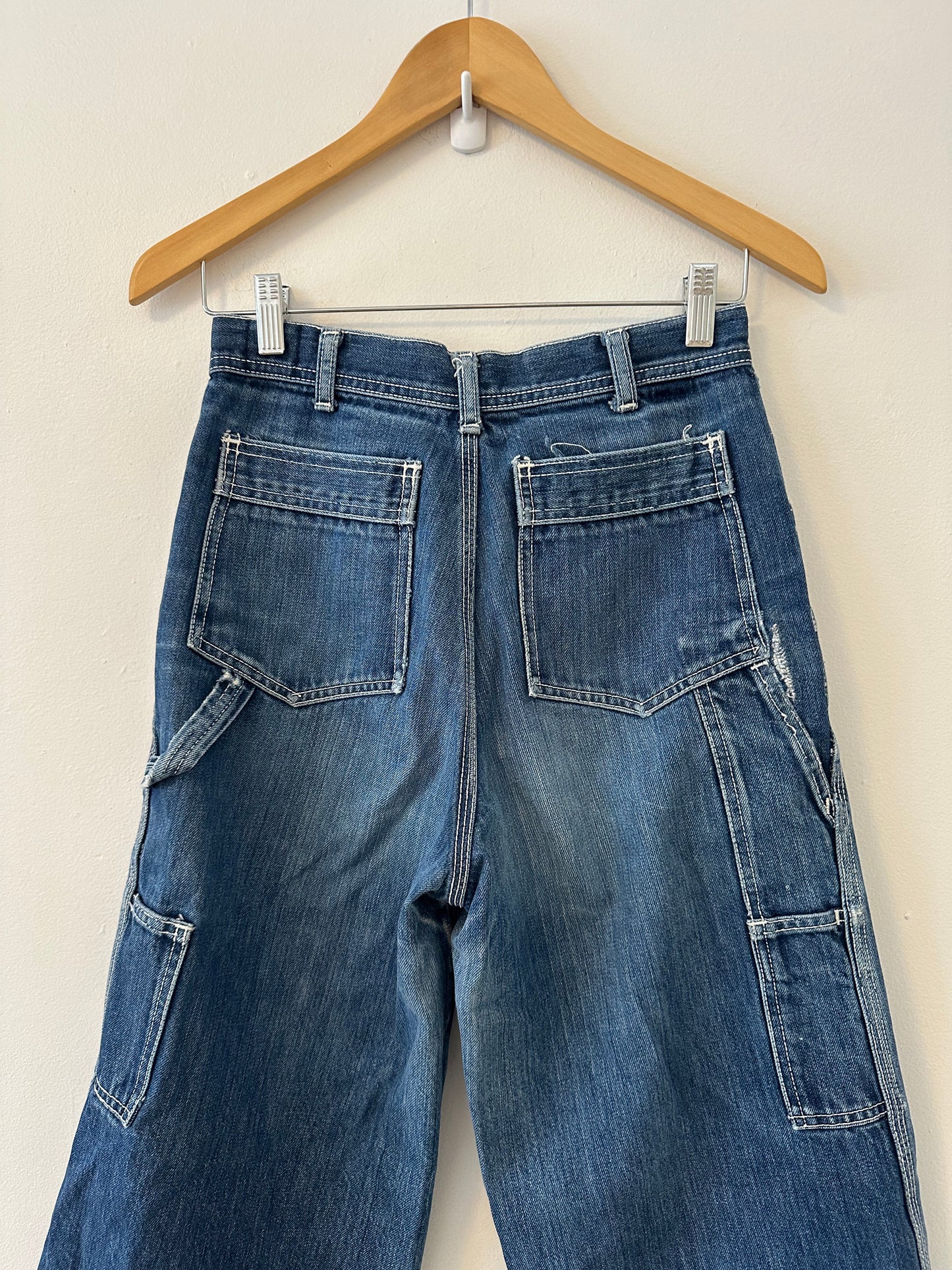 Lawman Vintage Cotton Carpenter Jeans | Made in Hong Kong | Size 4