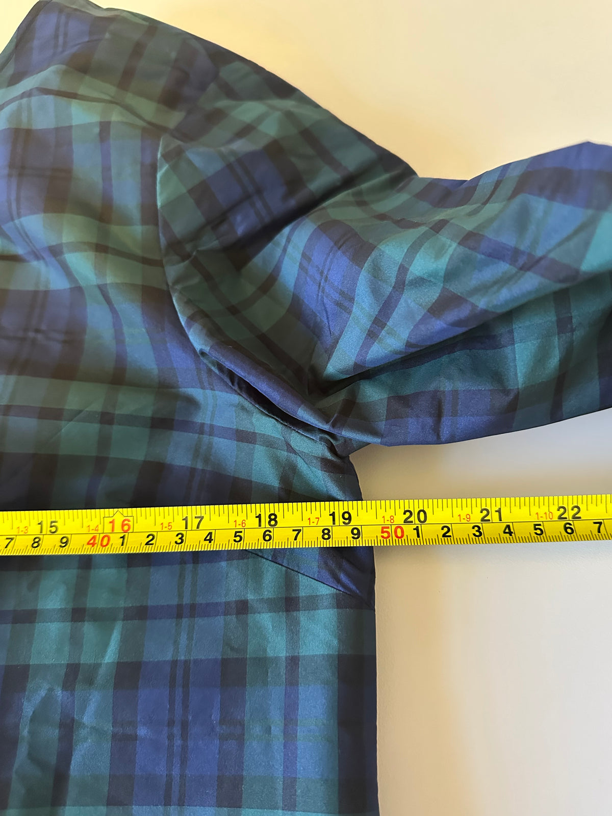 Vineyard Vines Black Watch Tartan Plaid Bell Sleeve Top | Size 8