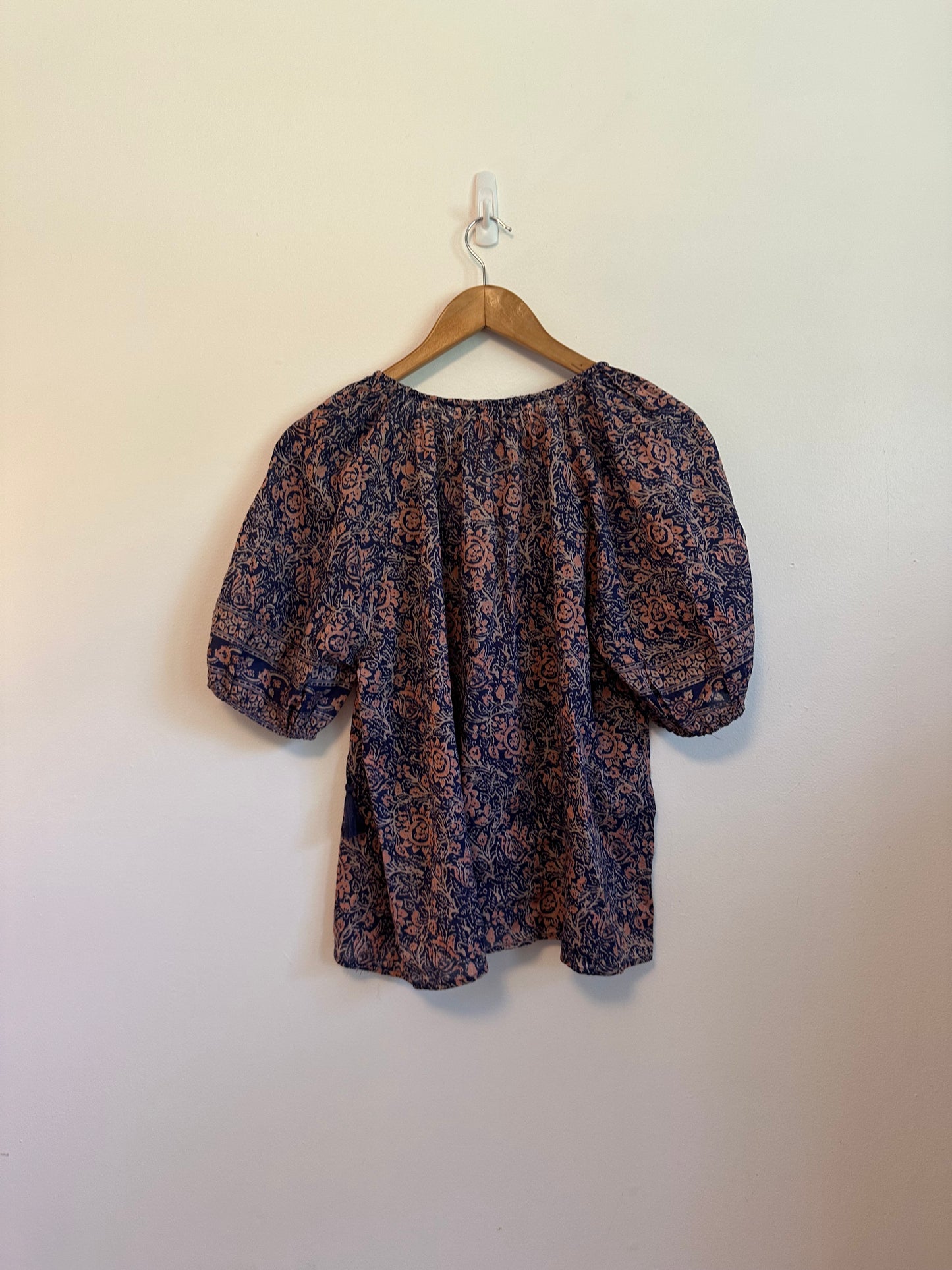 Cleobella Johana Organic Cotton Blouse in Cecil Print | Size Small