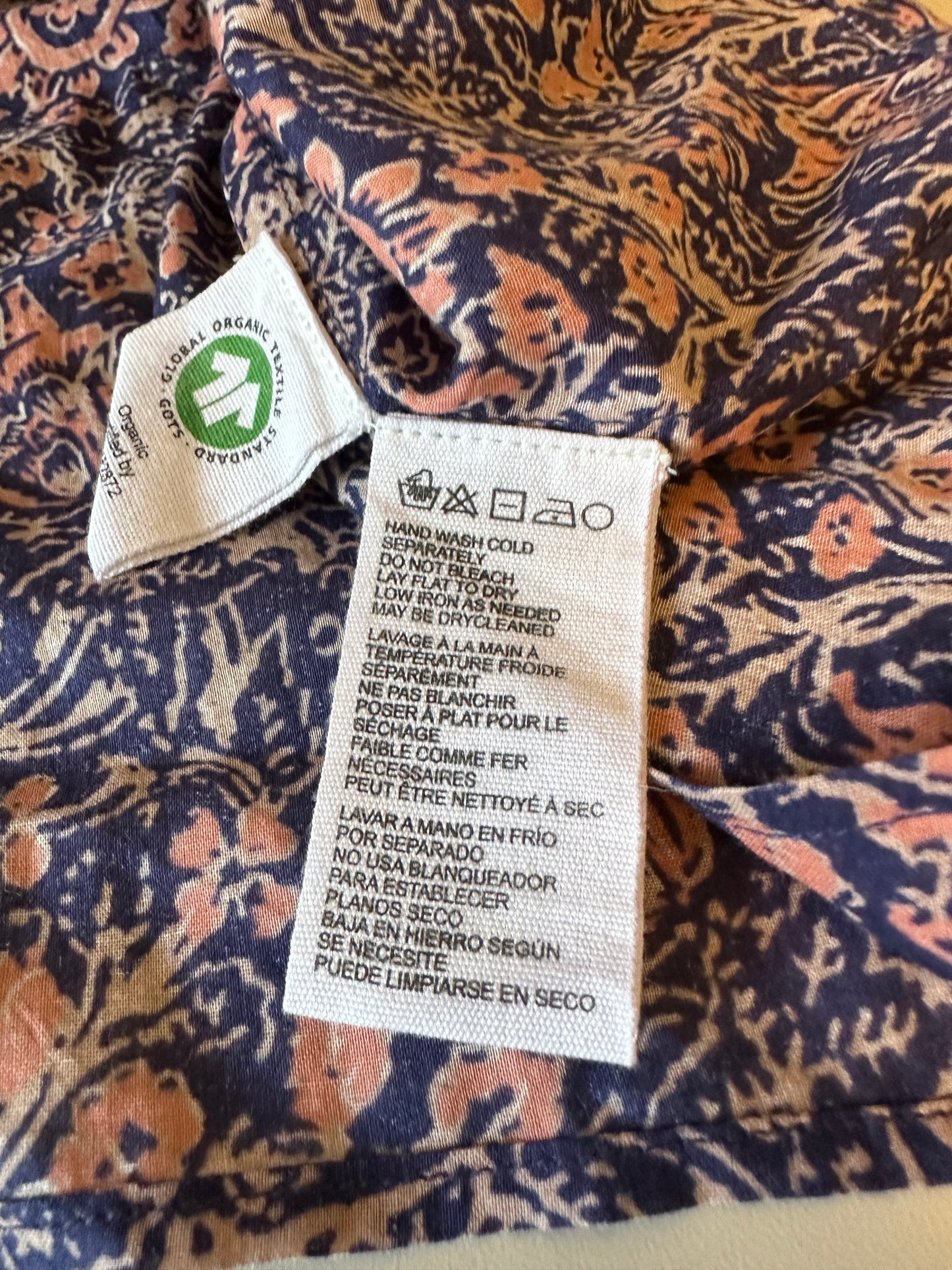 Cleobella Johana Organic Cotton Blouse in Cecil Print | Size Small