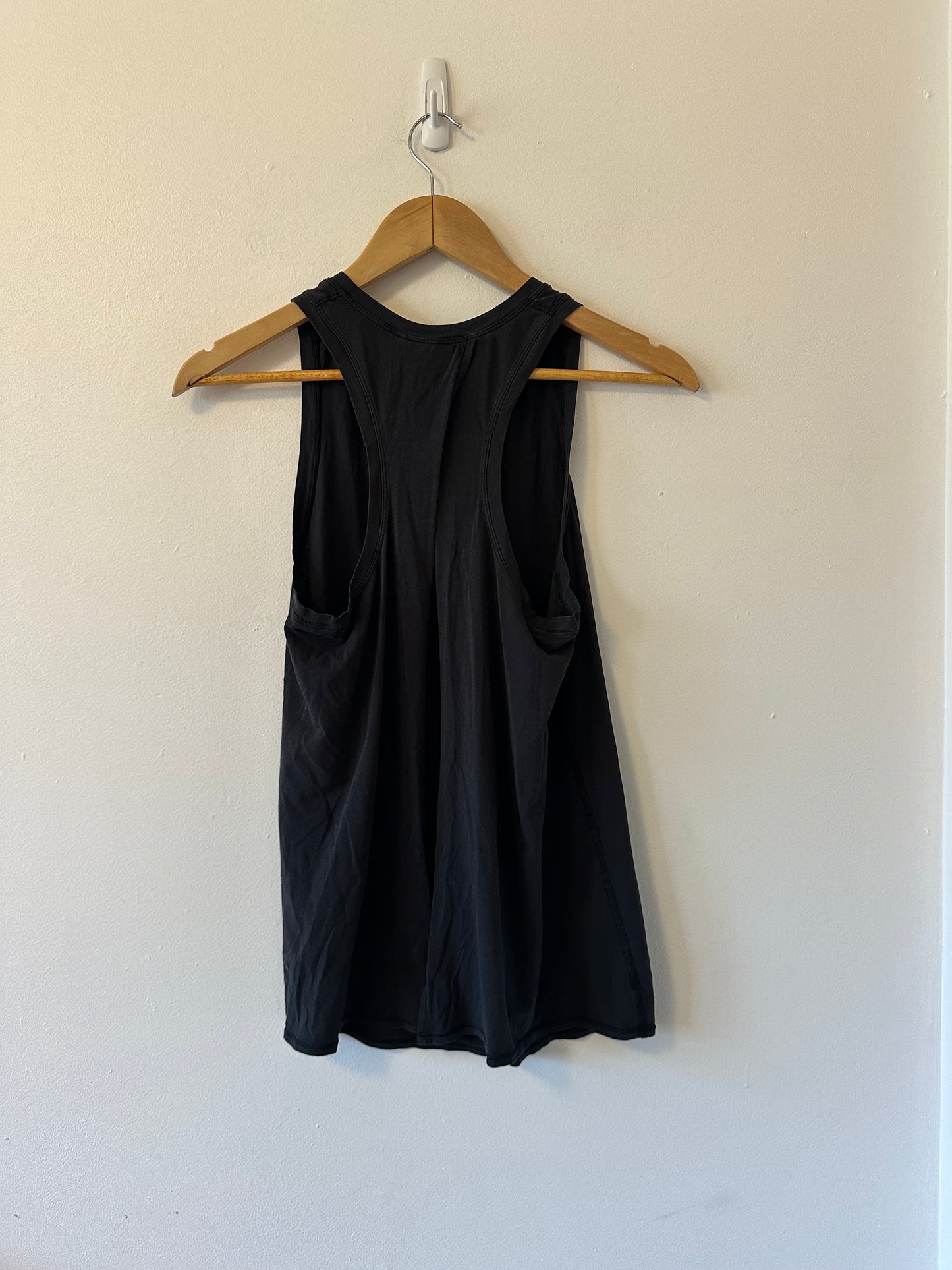 Lululemon Black Open Back Sleeveless Tank Top | Size Small