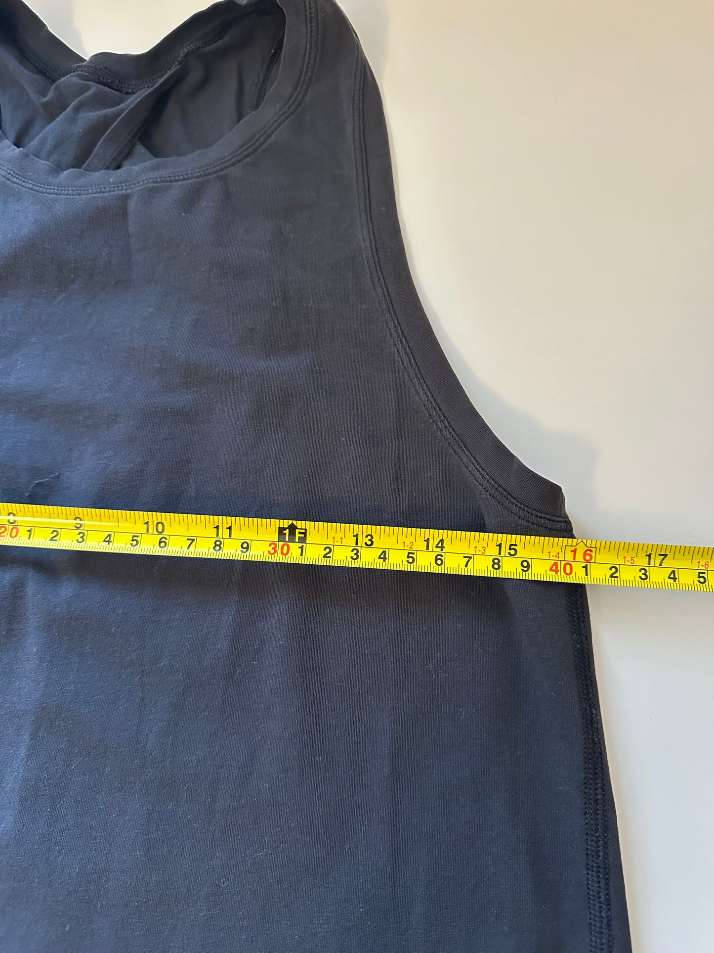 Lululemon Black Open Back Sleeveless Tank Top | Size Small