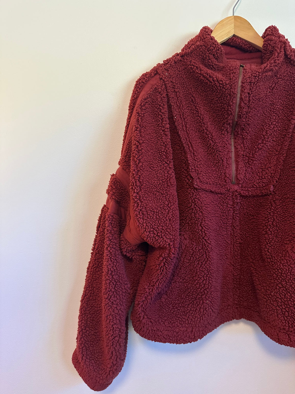 Free People FP Movement Hit The Slopes Fleece Pullover | Size XS/S