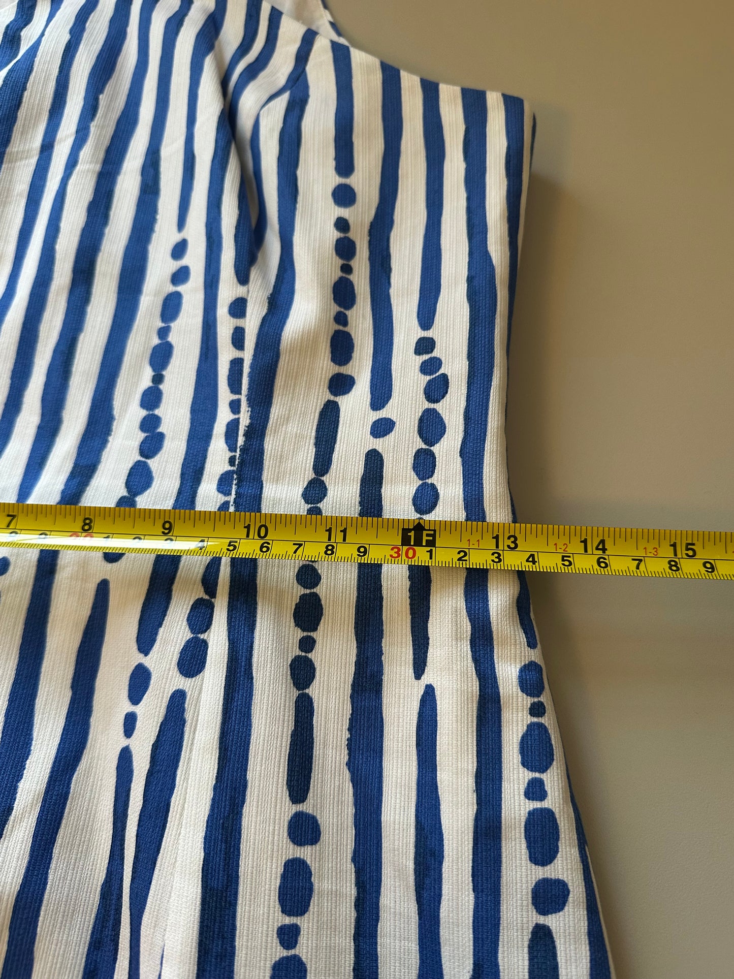 Lilly Pulitzer Iveigh Cotton Shift Dress in Blue Crush Bay Stripe | Size 0