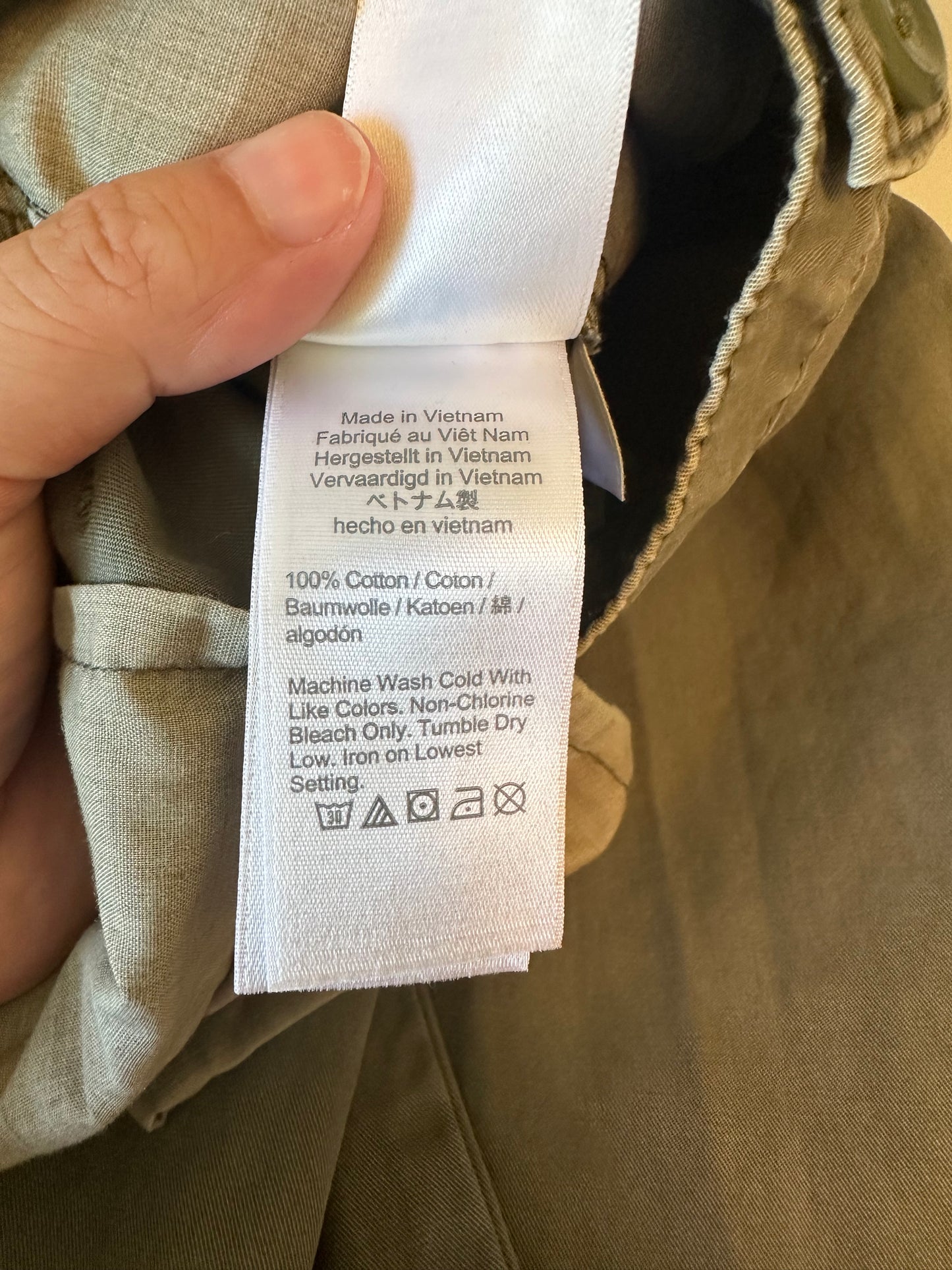 J. Crew Slouchy Boyfriend Chino Pants in Olive Green | Size 28