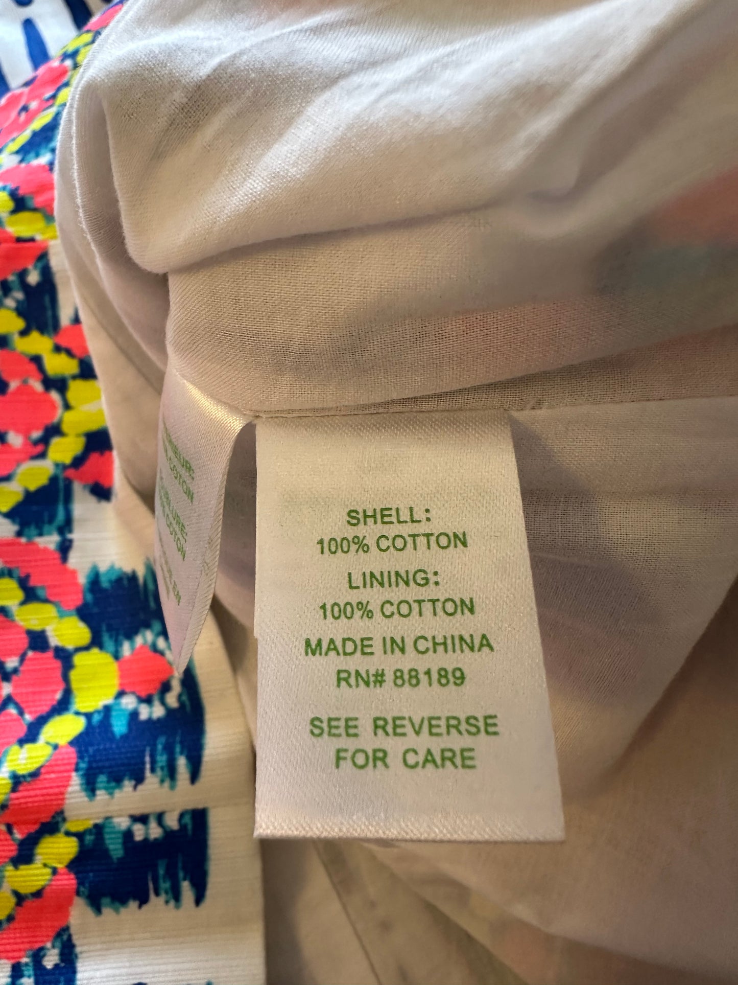 Lilly Pulitzer Iveigh Cotton Shift Dress in Blue Crush Bay Stripe | Size 0