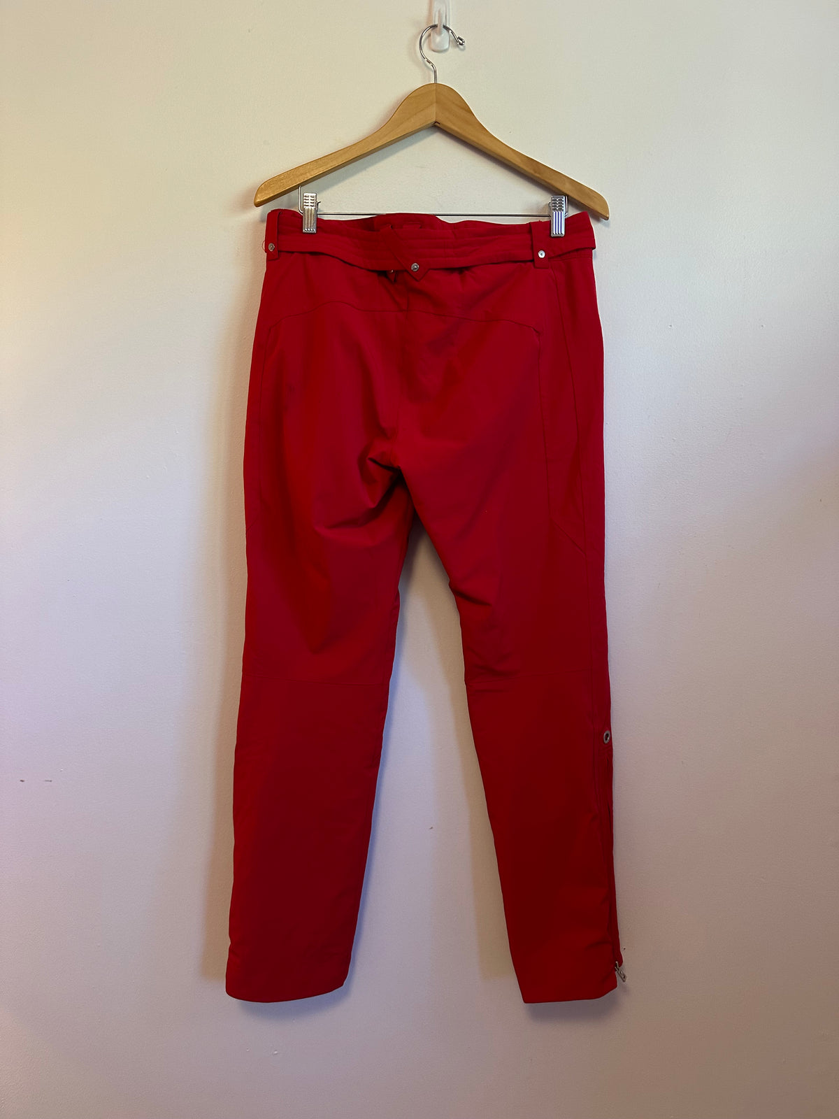 Bogner Red Belted Insulated Ski Snow Pants | Size 10