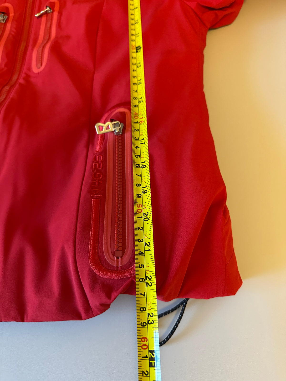 Bogner Red Down Puffer Ski Jacket | Size 10