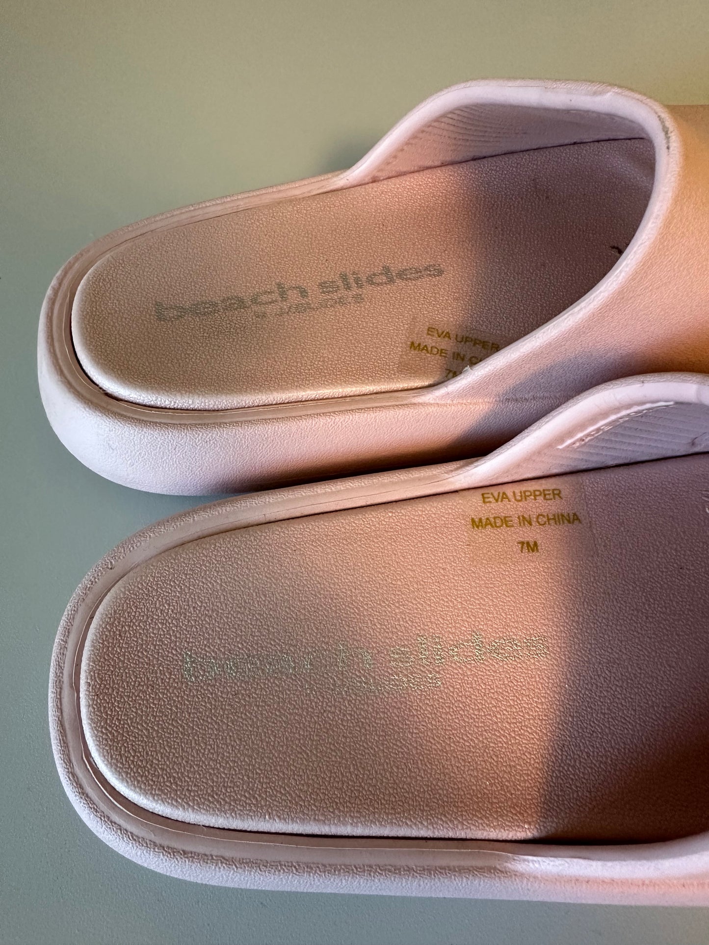 J.Slides Pink Beach Pink EVA Foam Platform Cushion Slide Sandals | Size 7