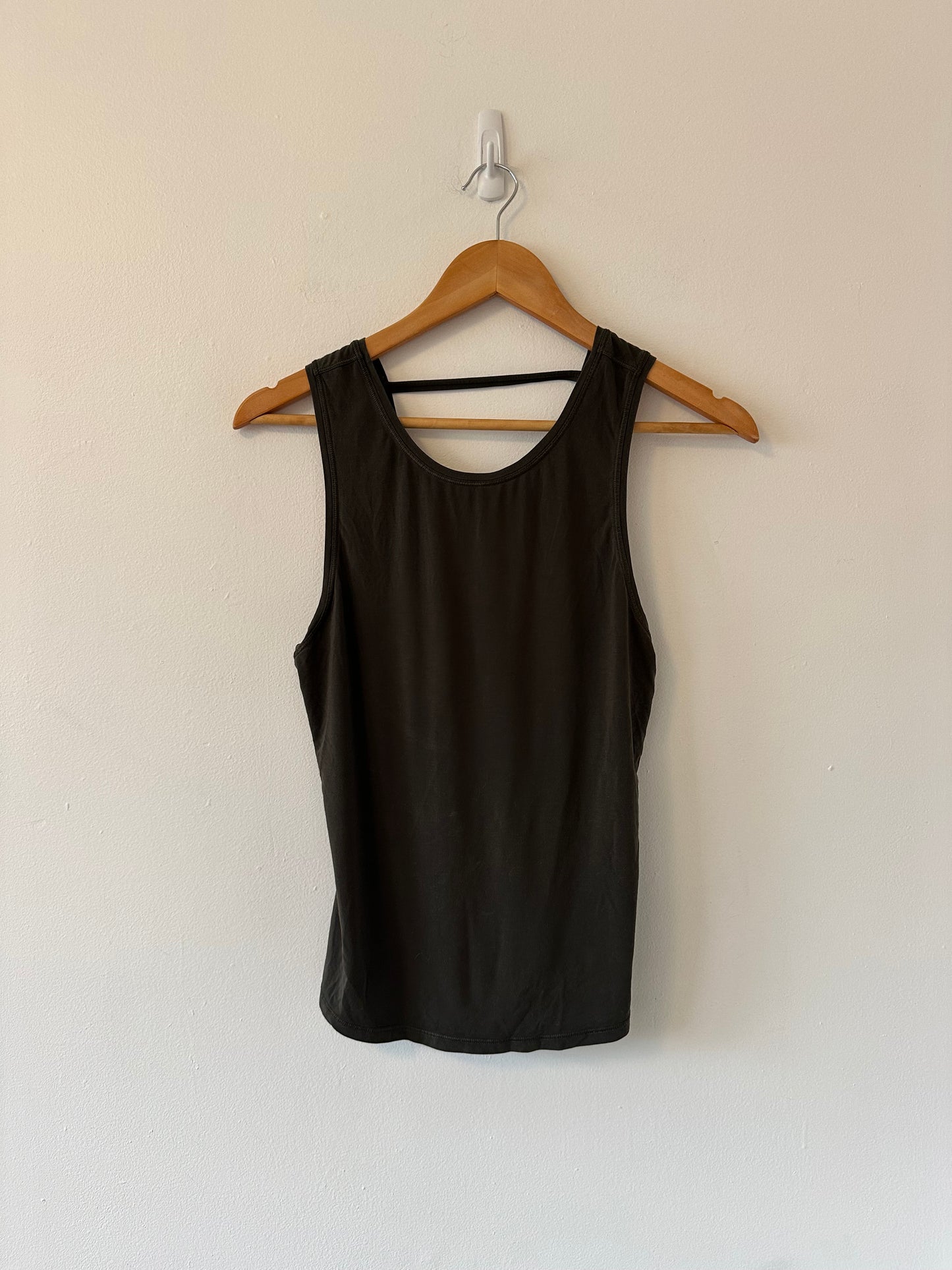 Lululemon Olive Green Flowy Sleeveless Tank Top