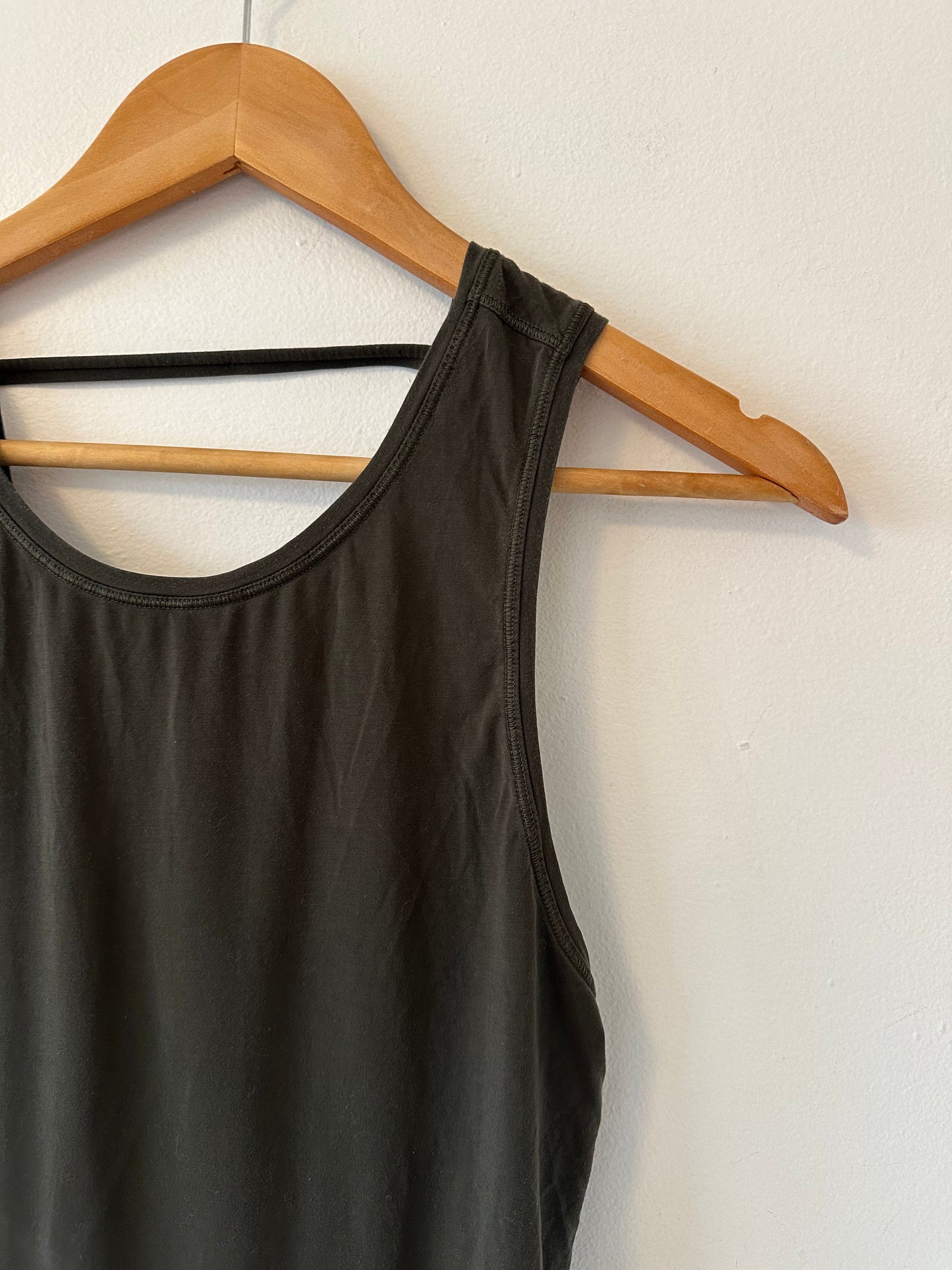 Lululemon Olive Green Flowy Sleeveless Tank Top