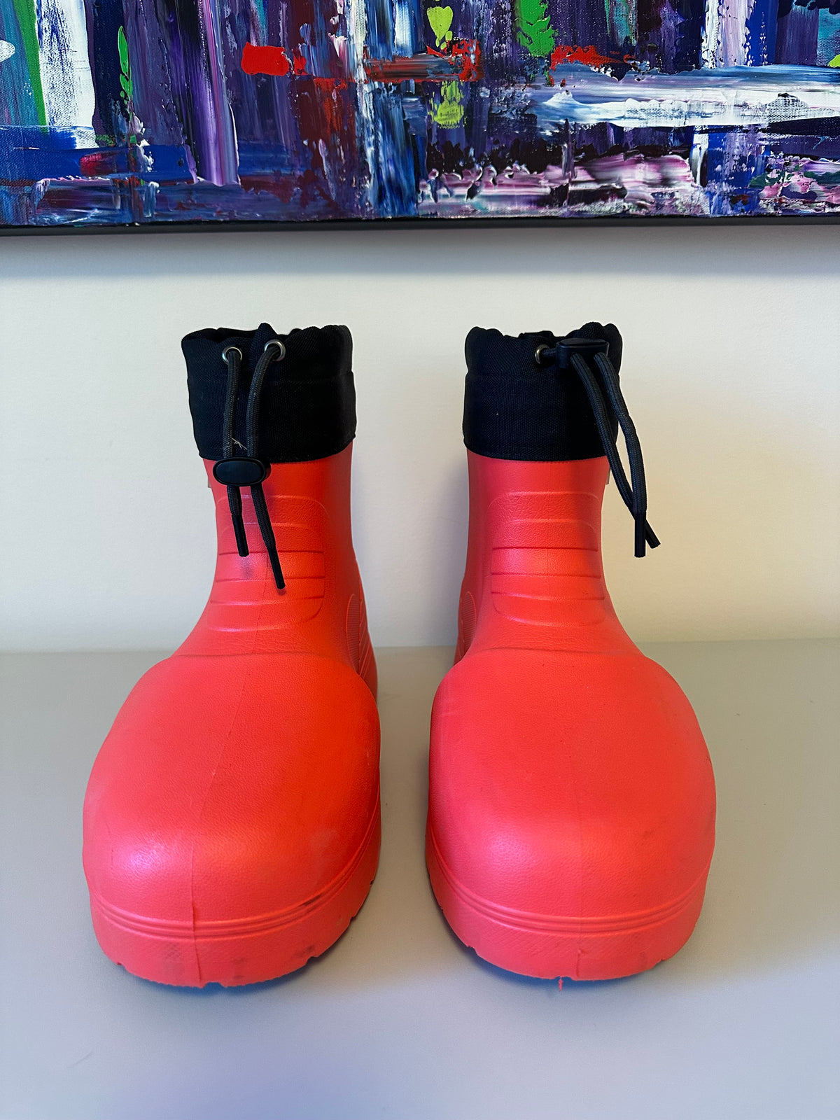 Fubuki Niseko 3.0 Low Neon Red Coral Winter Snow Boots | Size 43
