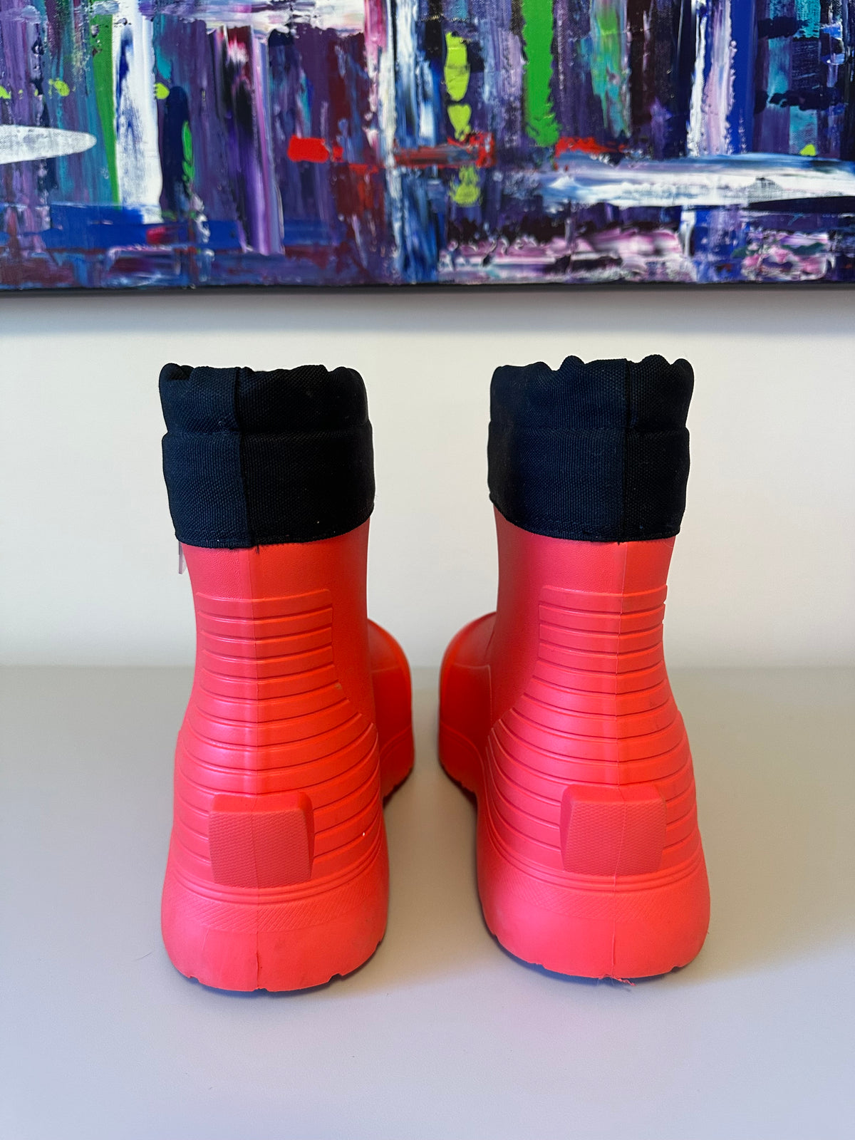 Fubuki Niseko 3.0 Low Neon Red Coral Winter Snow Boots | Size 43