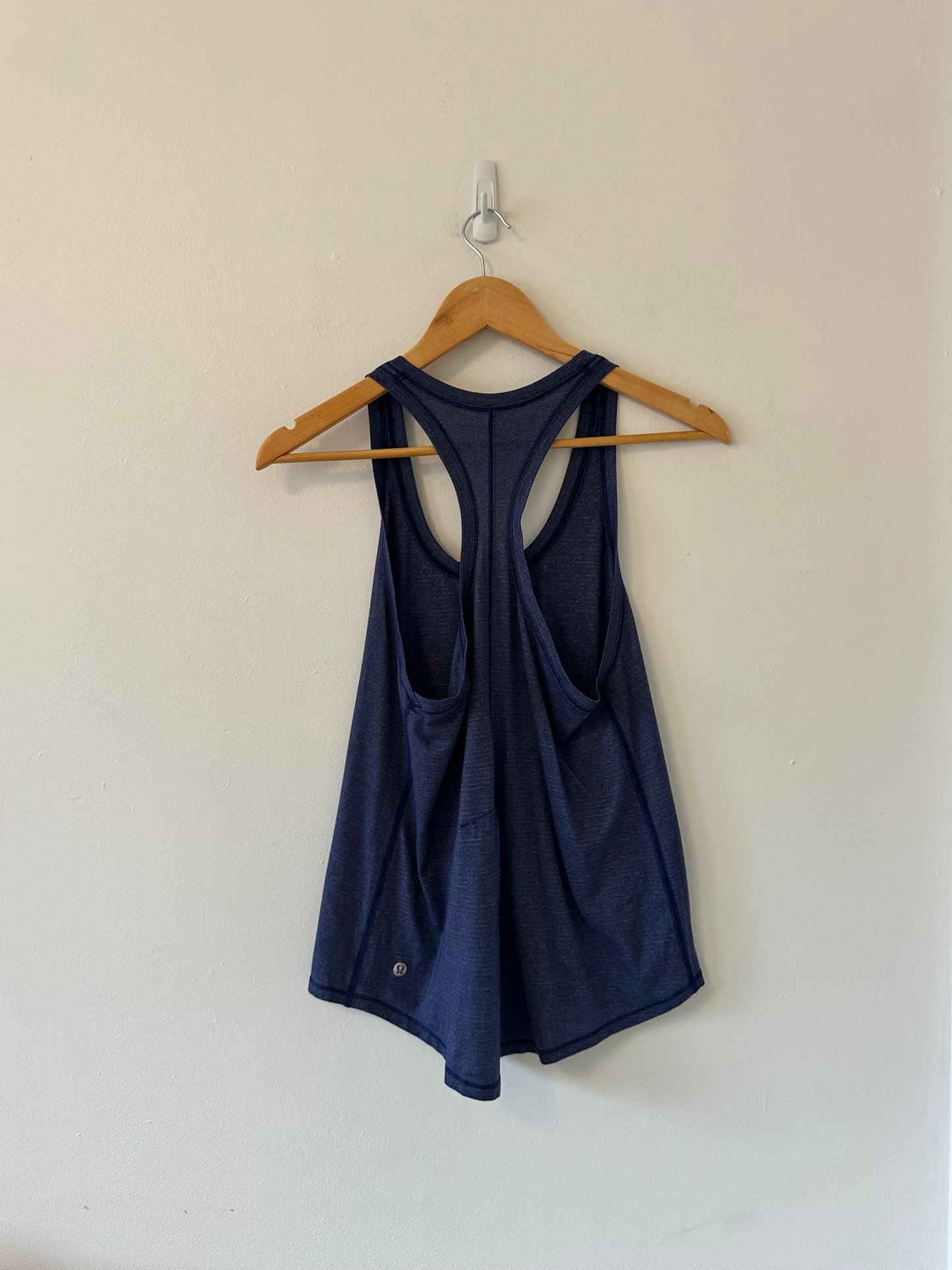 Lululemon Racerback Tank Top in Heathered Purple