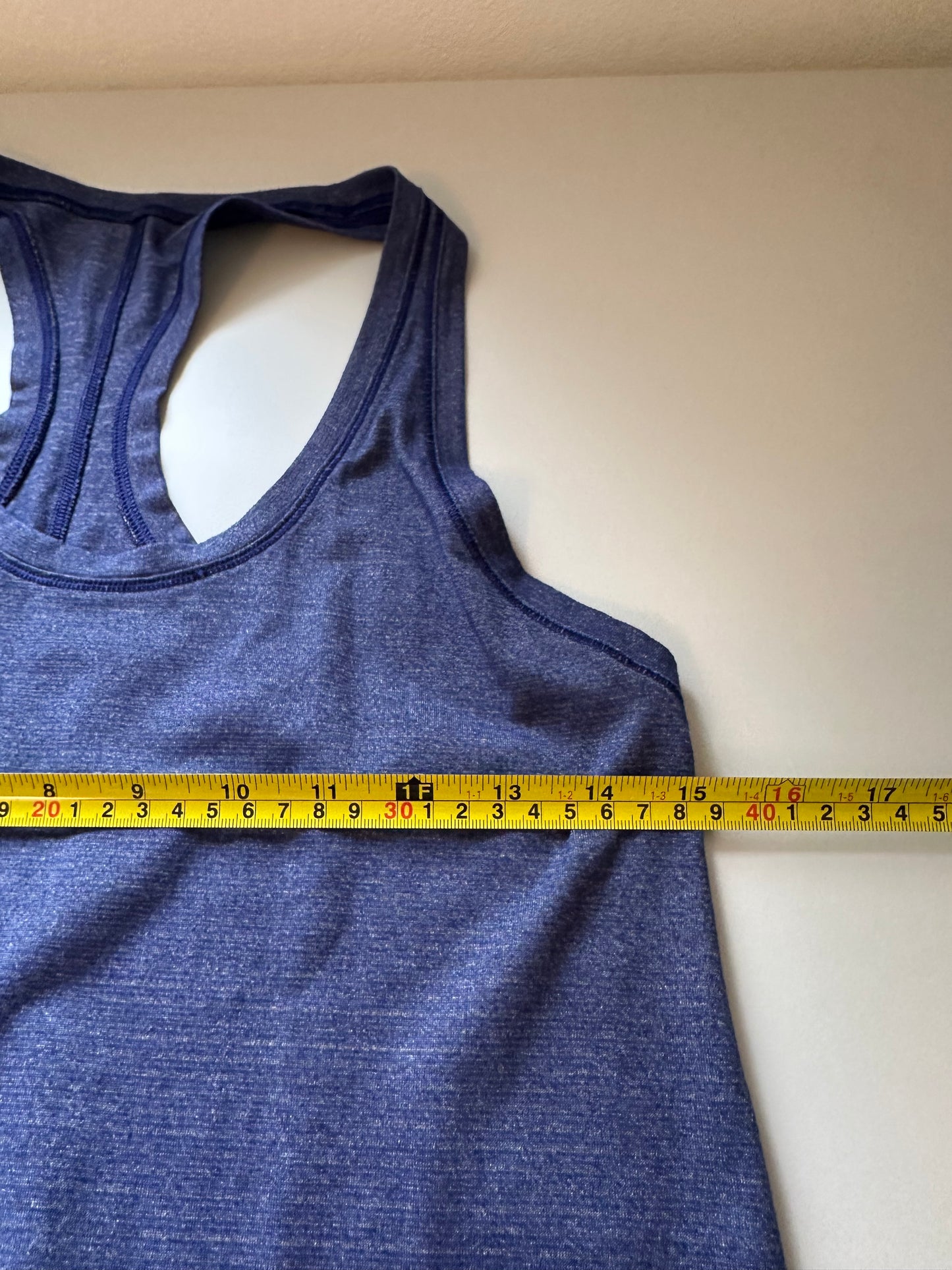 Lululemon Racerback Tank Top in Heathered Purple