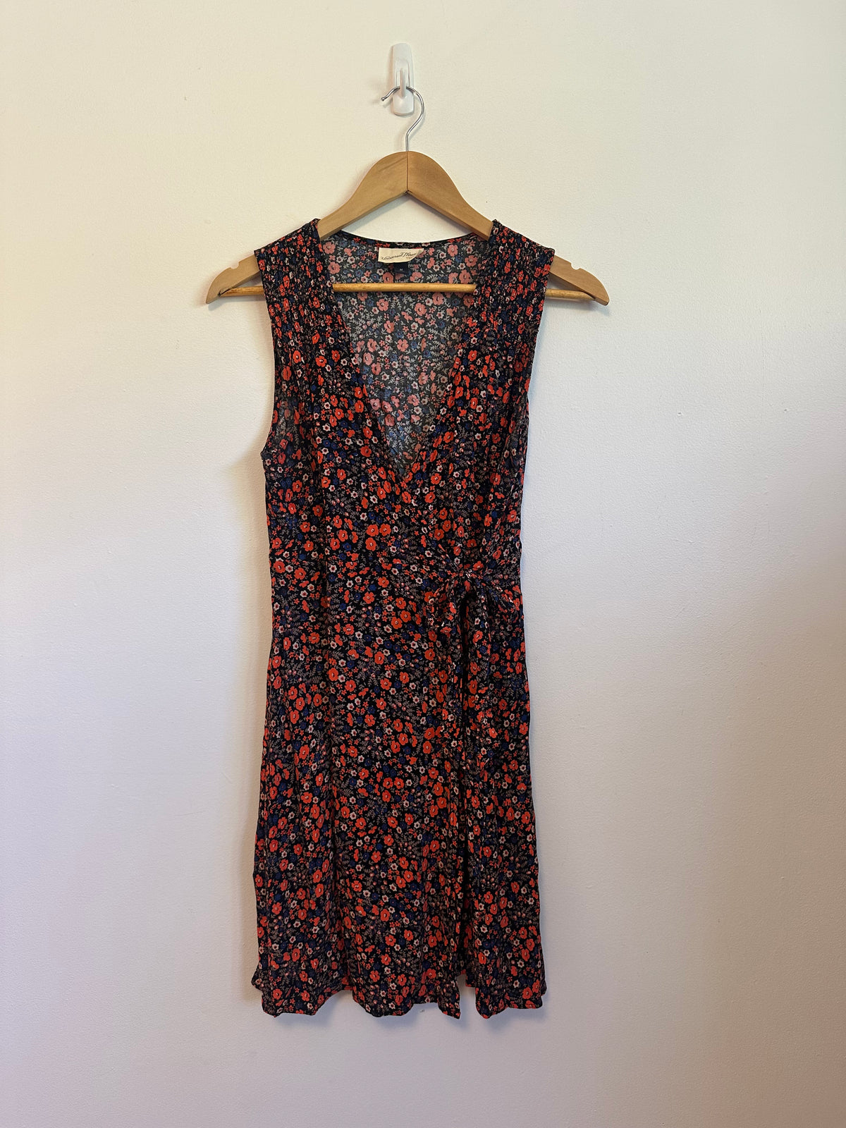 Universal Thread Floral Wrap Dress | Size Medium