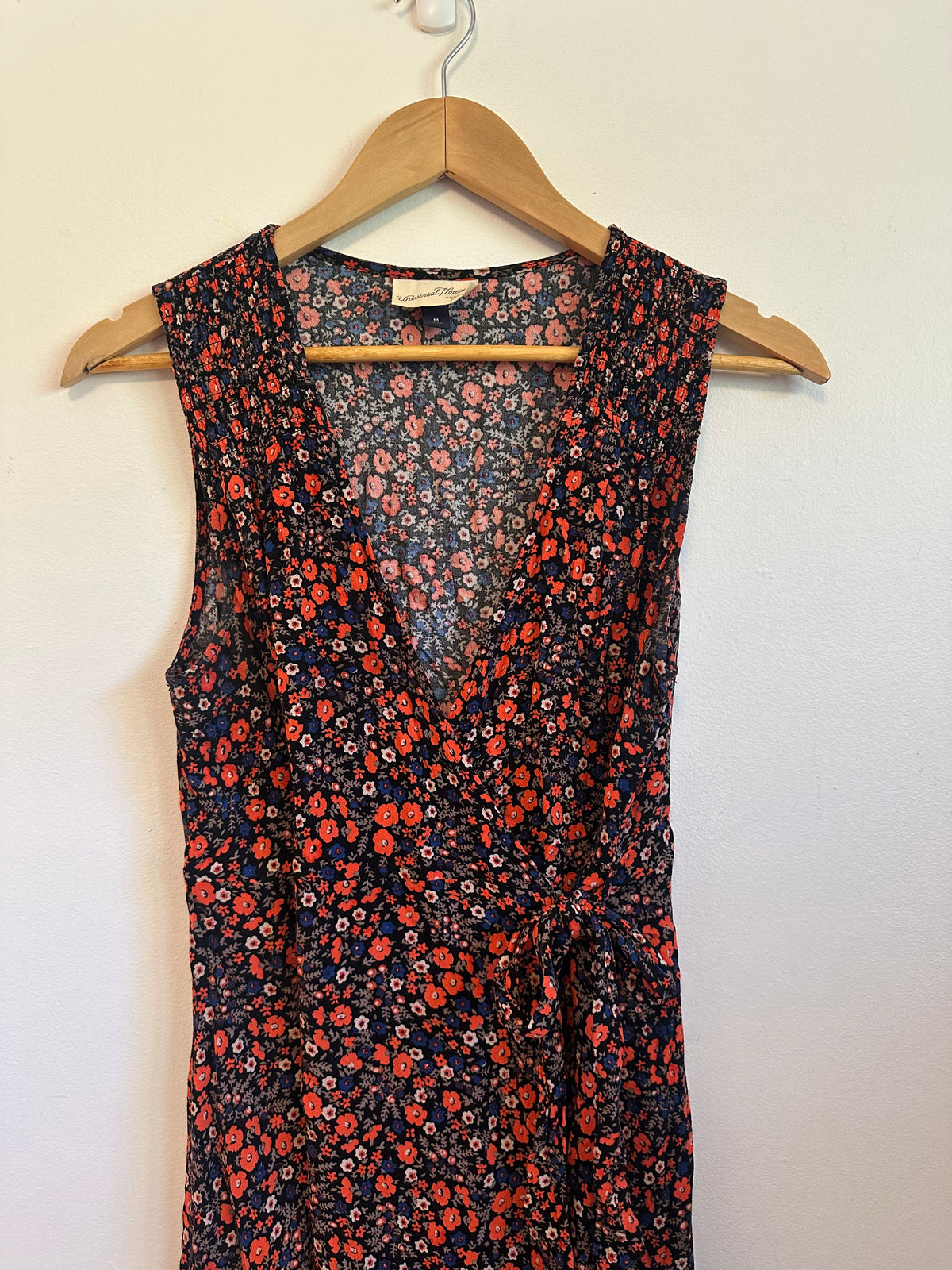 Universal Thread Floral Wrap Dress | Size Medium