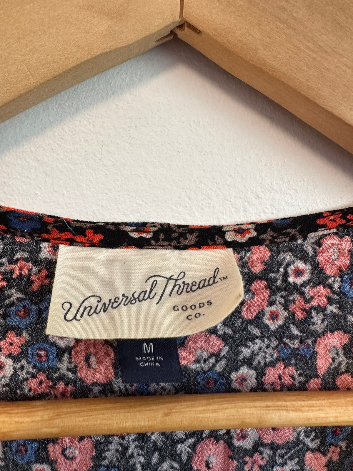 Universal Thread Floral Wrap Dress | Size Medium
