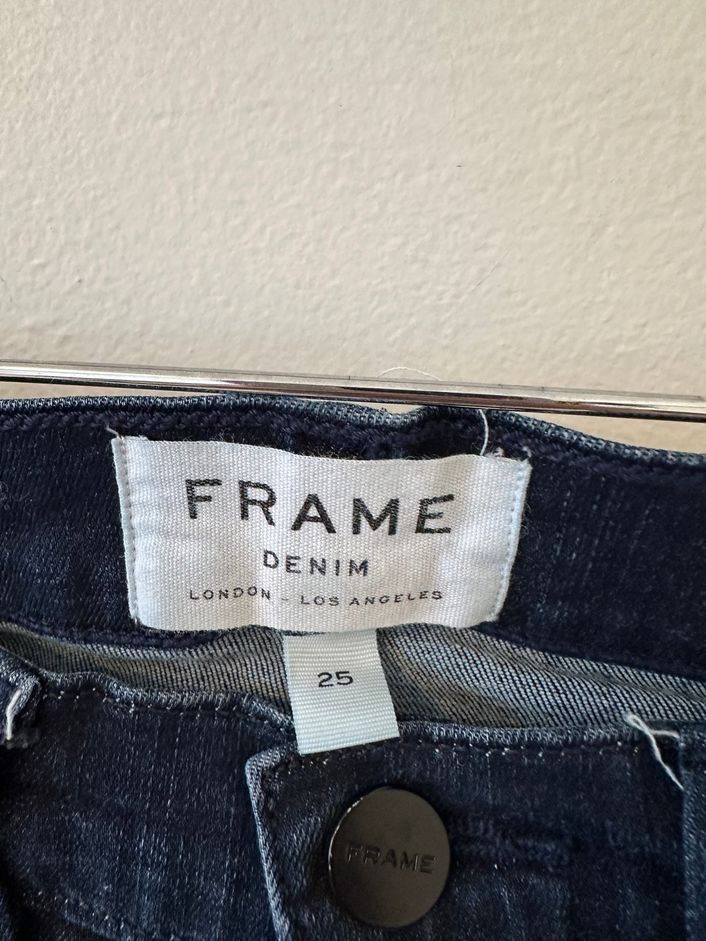 Frame Denim Le Skinny de Jeanne Crop Jeans | Size 25