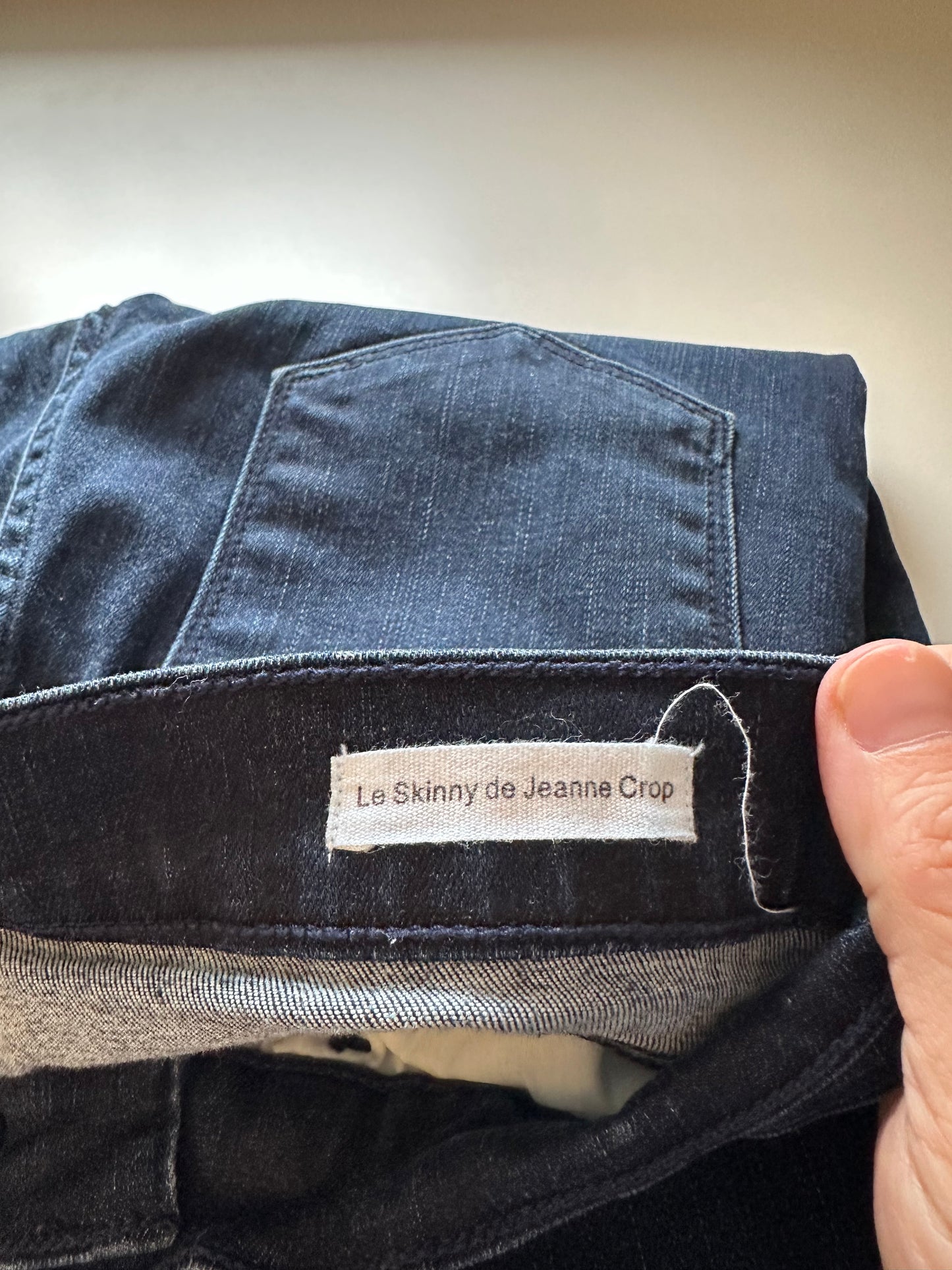 Frame Denim Le Skinny de Jeanne Crop Jeans | Size 25