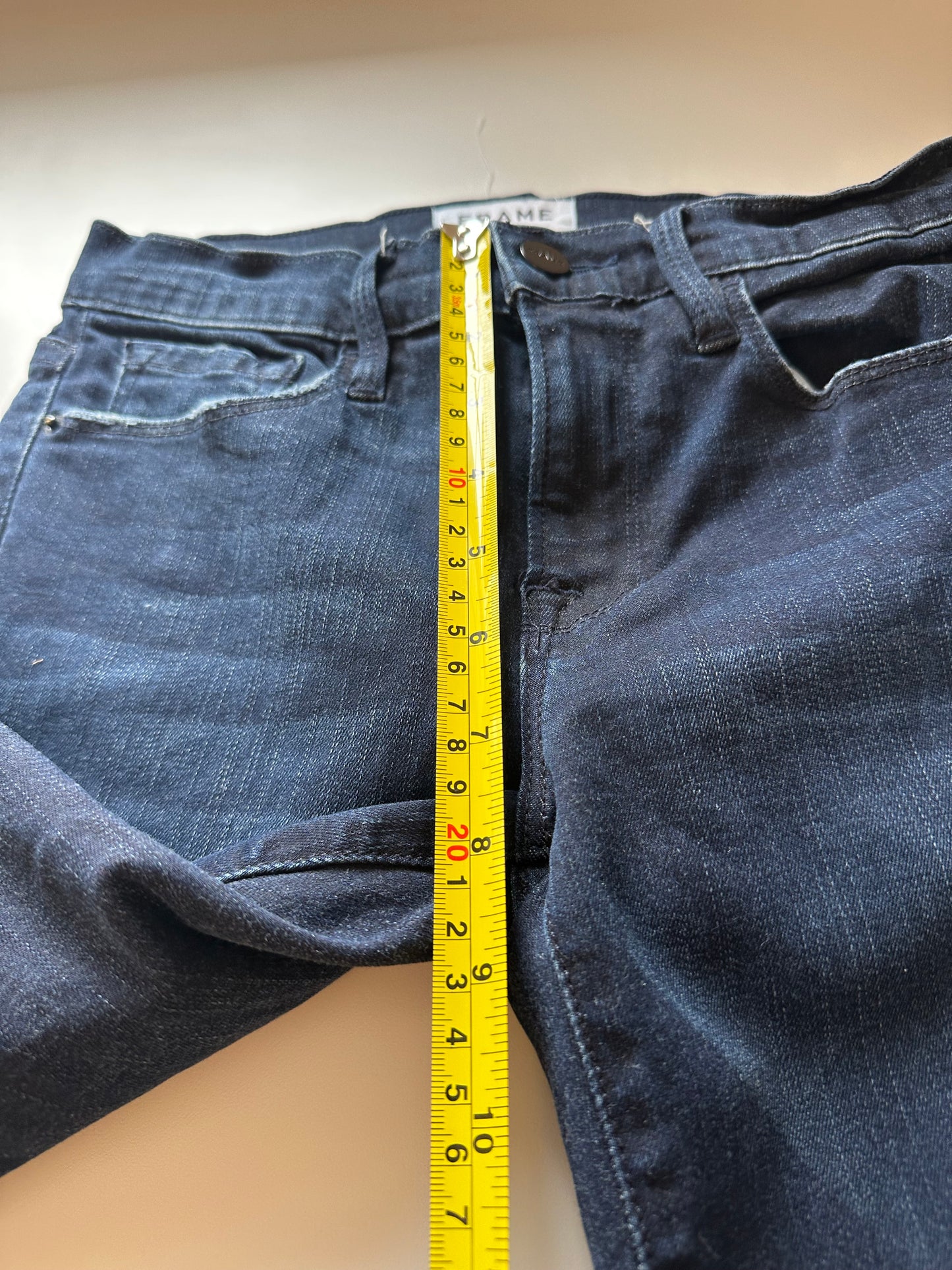 Frame Denim Le Skinny de Jeanne Crop Jeans | Size 25