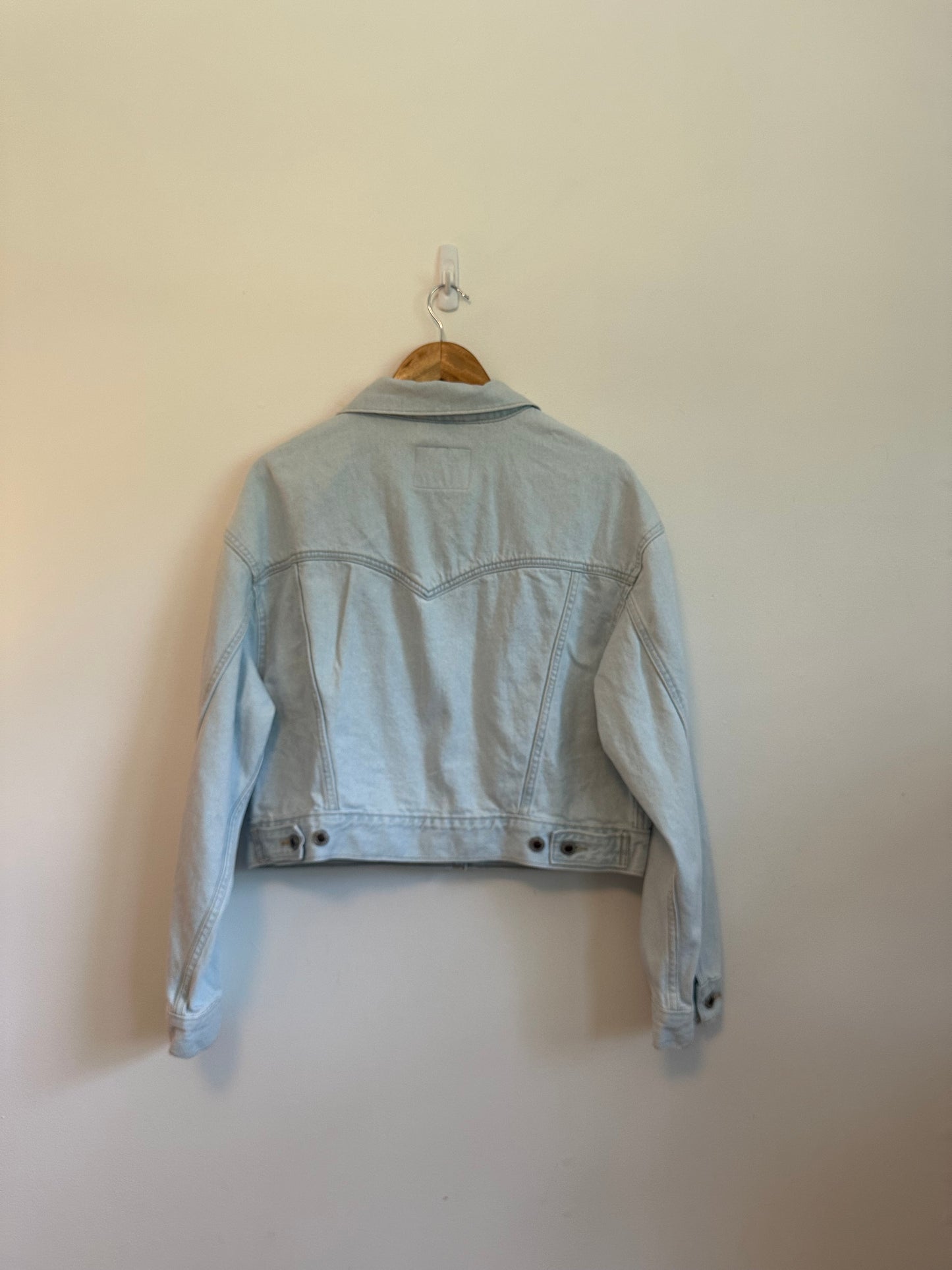 NWT Levis SilverTab Light Wash Denim Trucker Jacket | Size Large