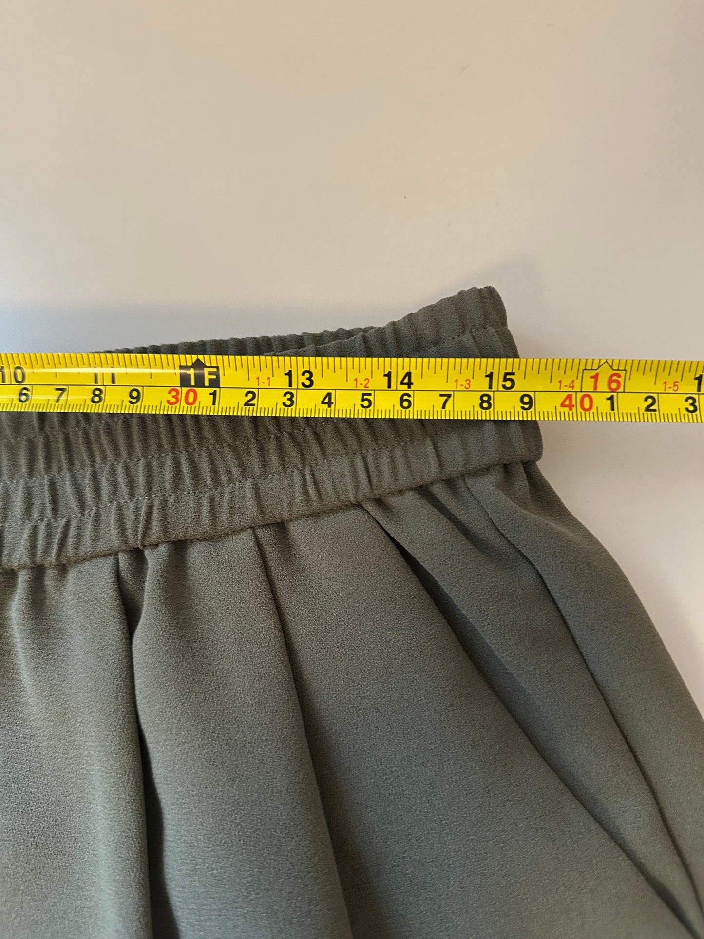 Joie Olive Green Woven Pull On Jogger Pants | Size Medium