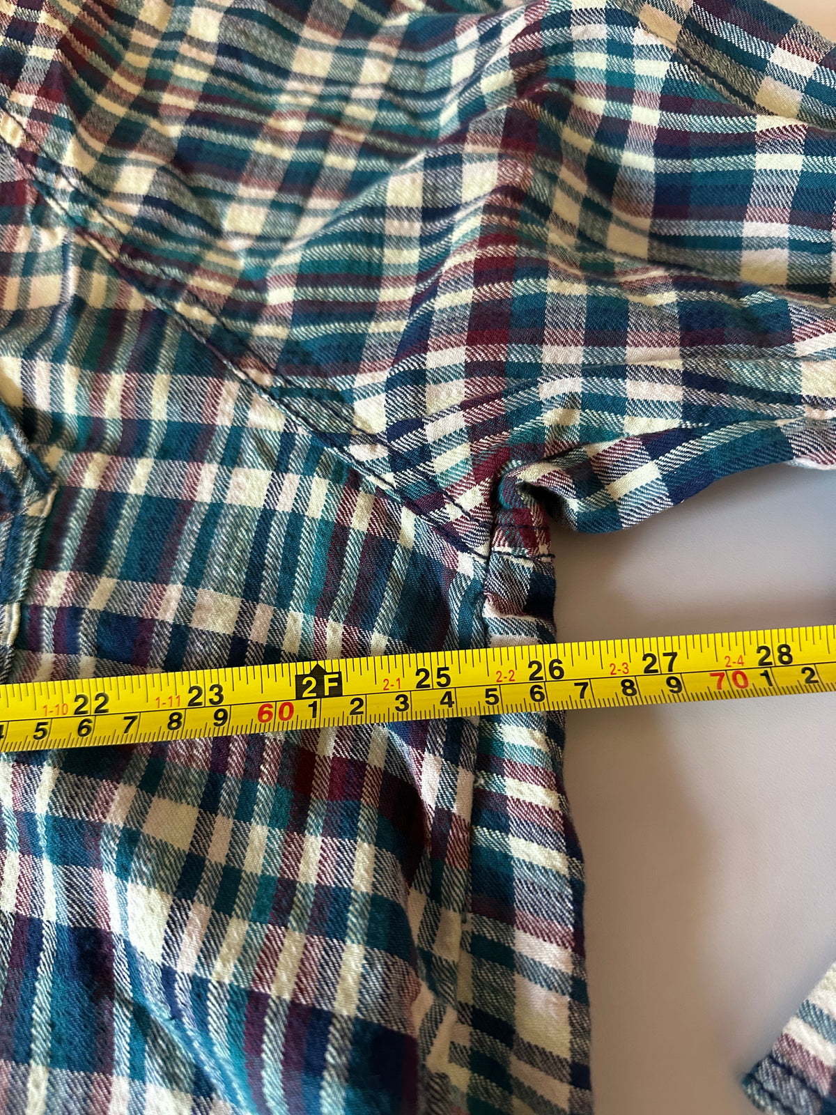 We The Free x Free People Oversized Plaid Button Down Shirt | Size XS