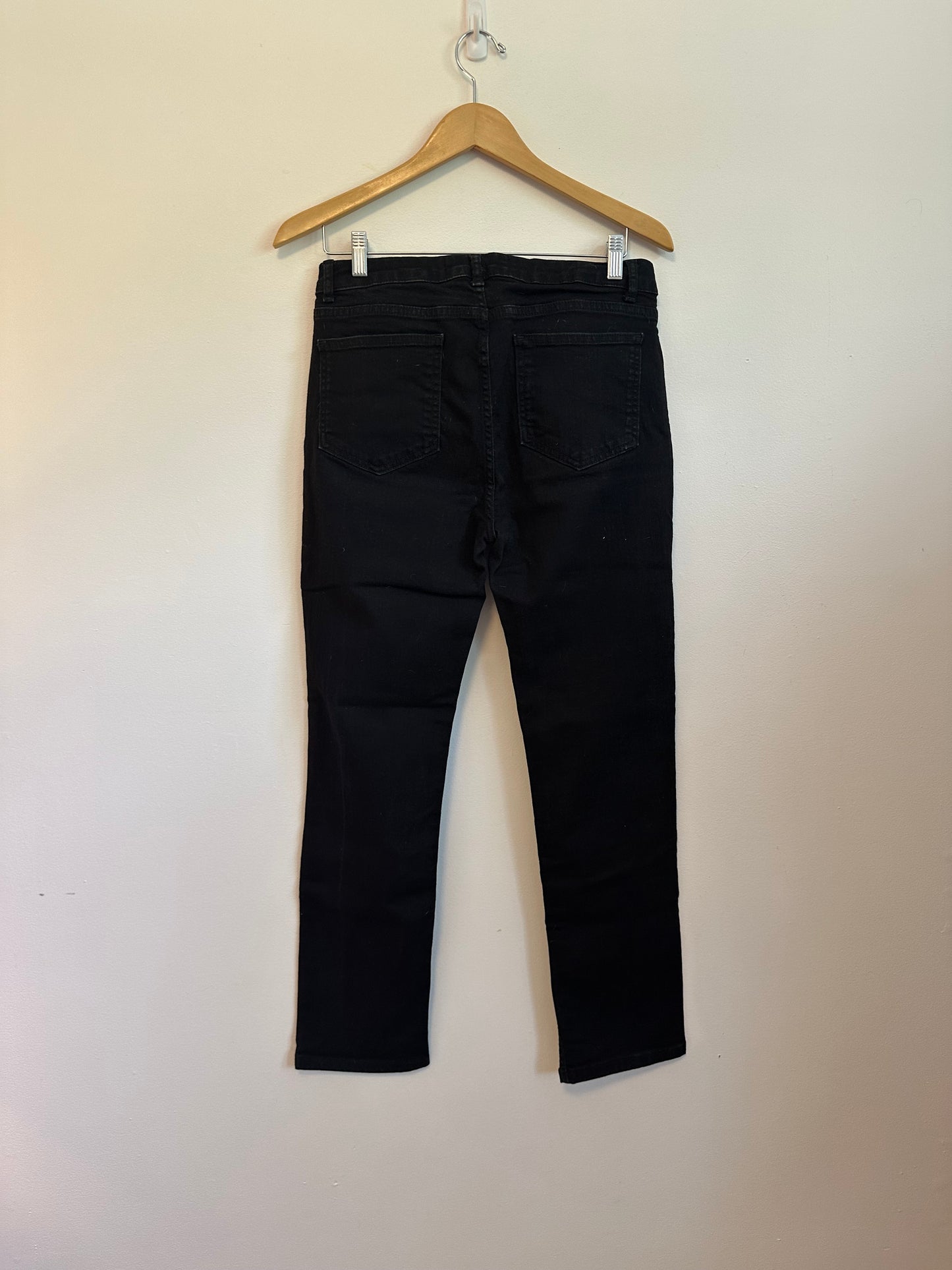 Boden Black Straight Leg Stretch Jeans | Size 31
