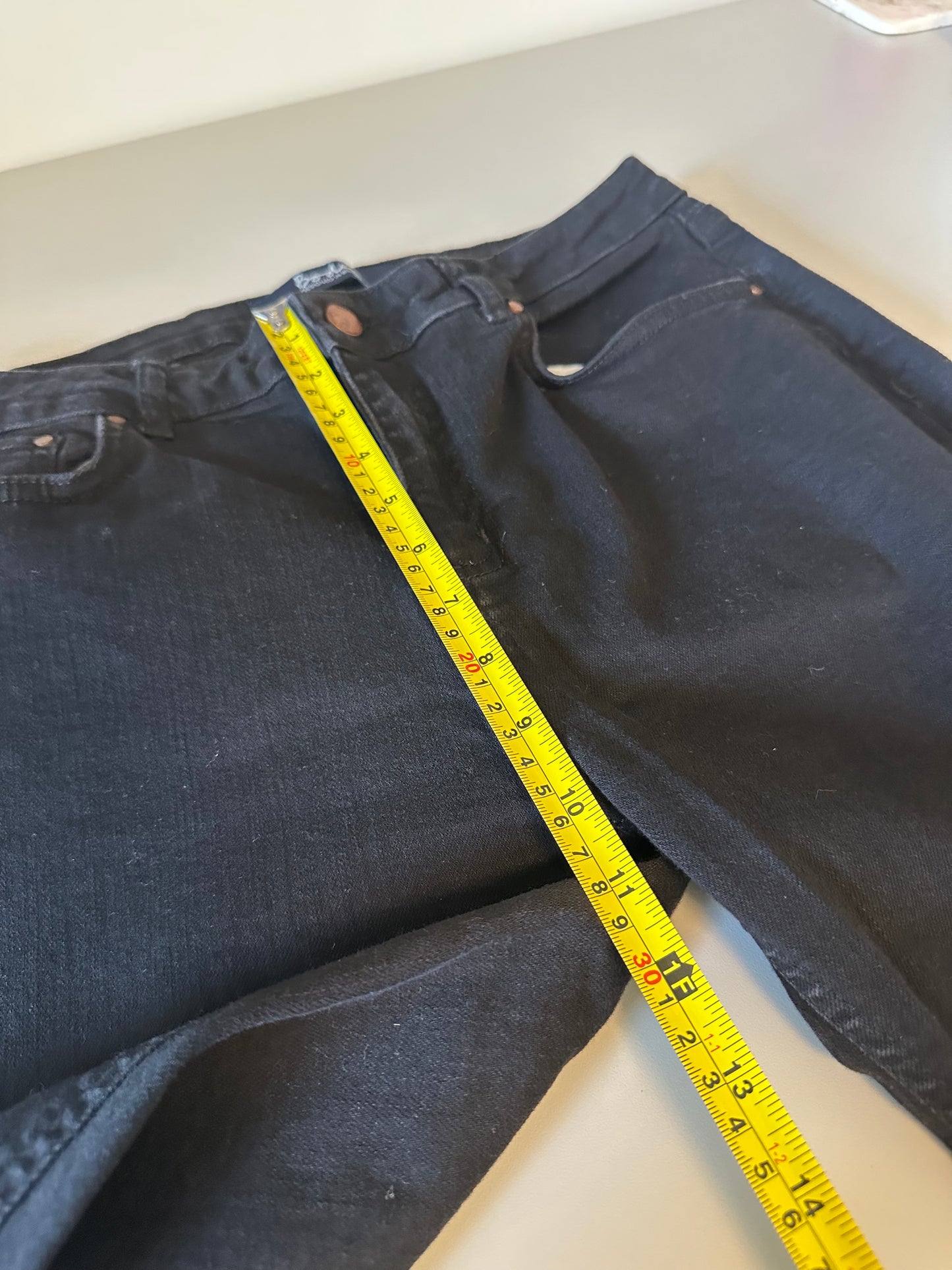 Boden Black Straight Leg Stretch Jeans | Size 31