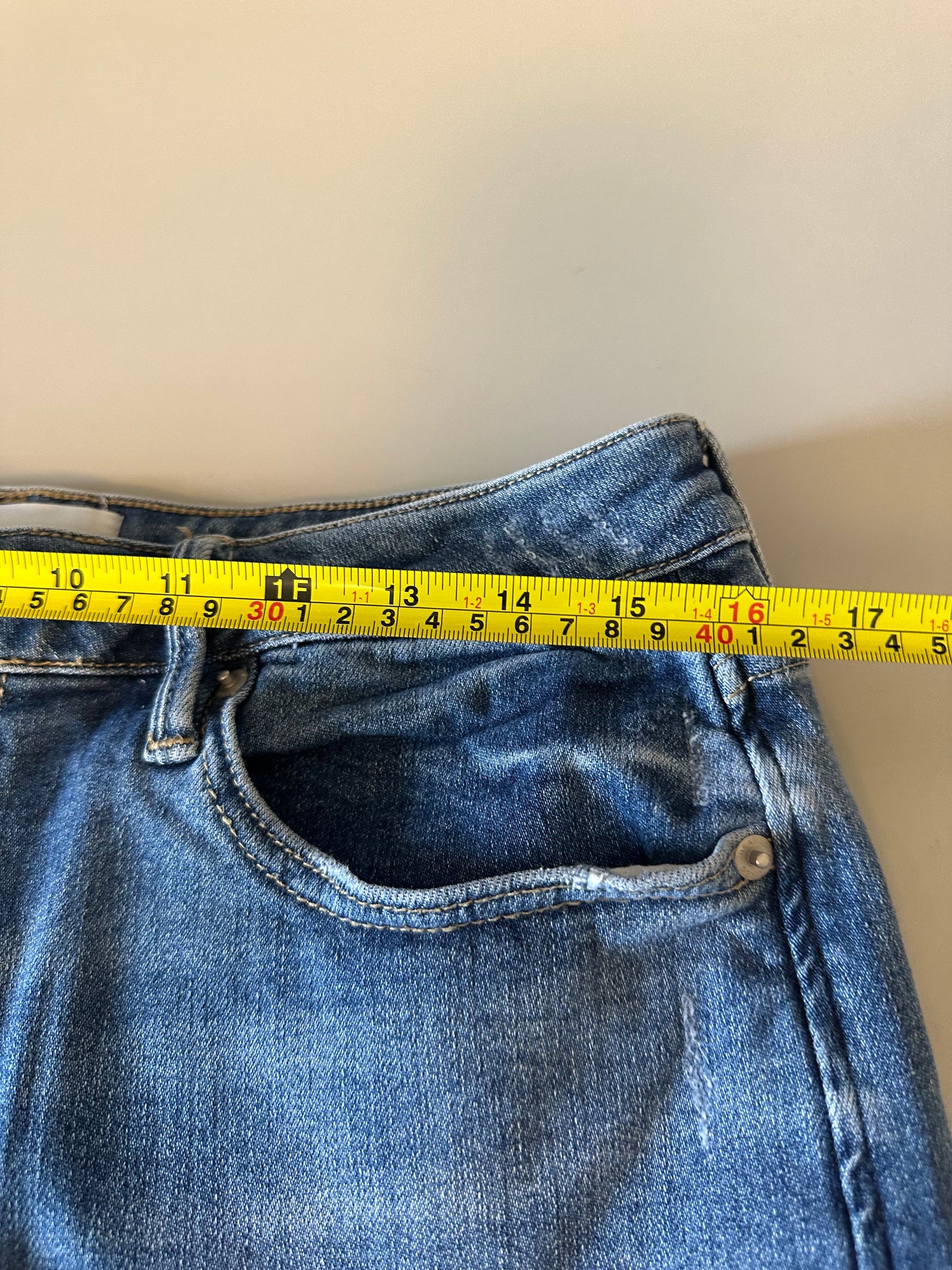Dear John High Rise Wide Leg Jeans Medium Wash Jeans | Size 32