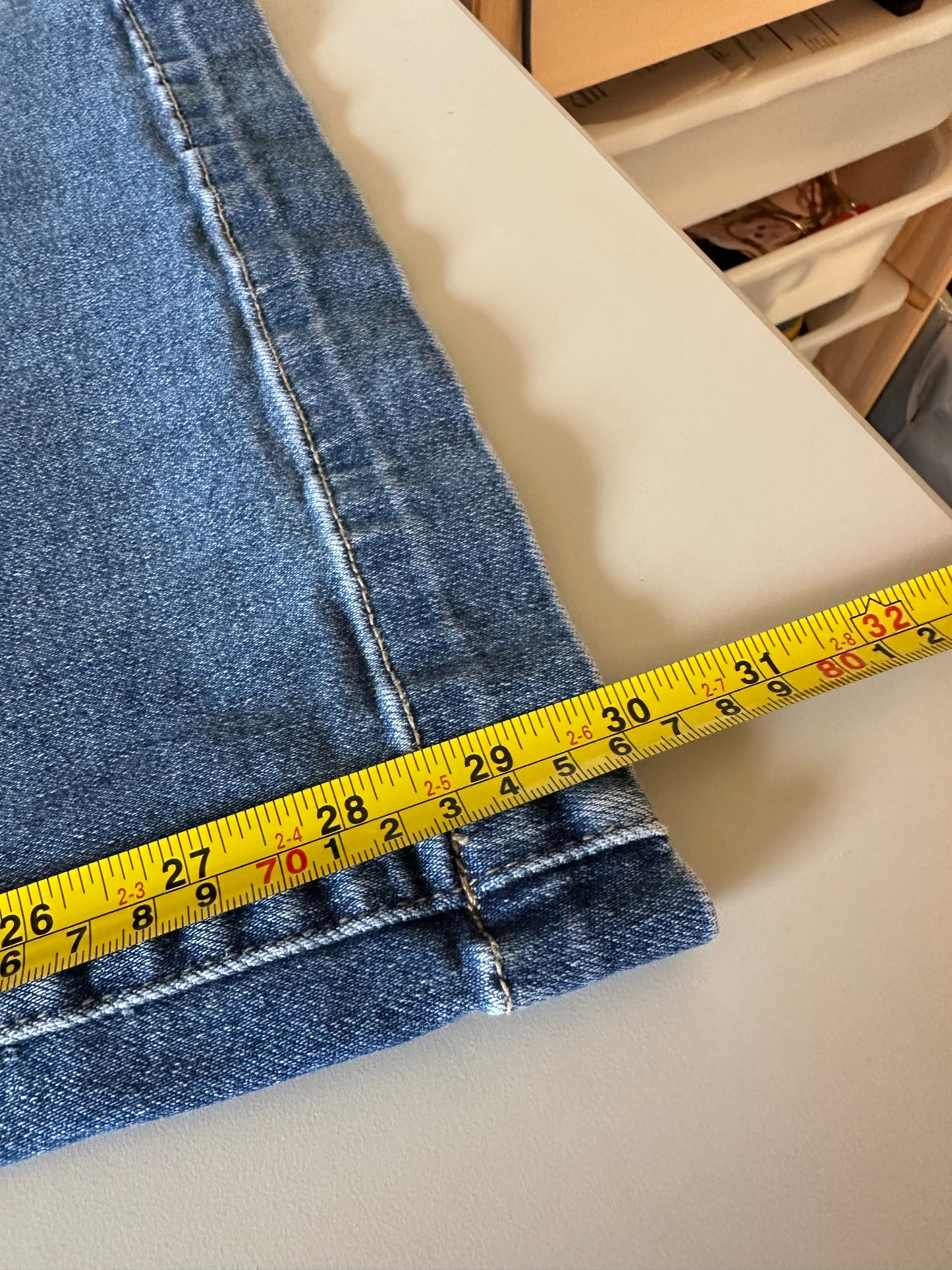 Dear John High Rise Wide Leg Jeans Medium Wash Jeans | Size 32