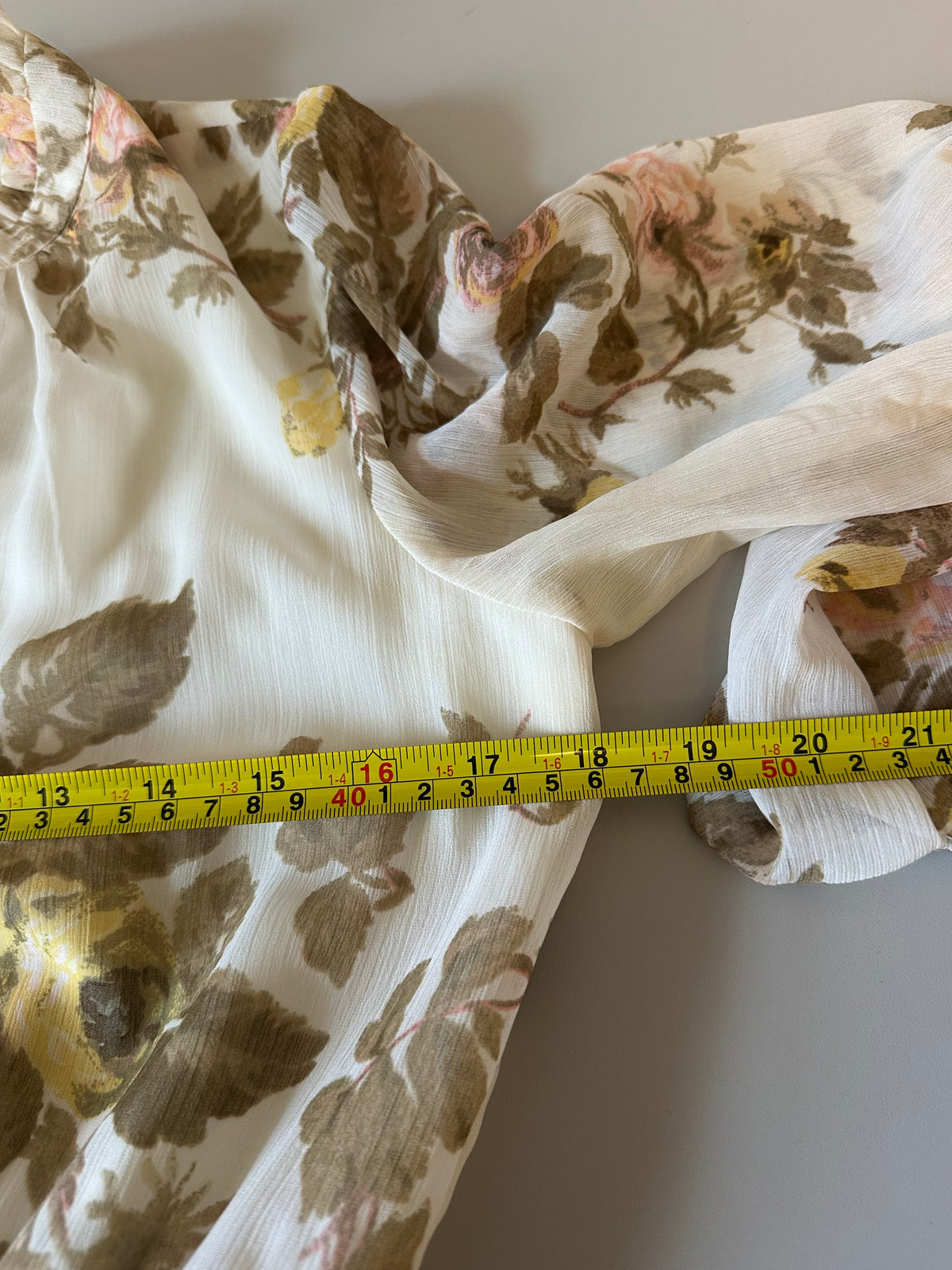 1.STATE Floral Tiered Long Sleeve Maxi Dress | Size Small