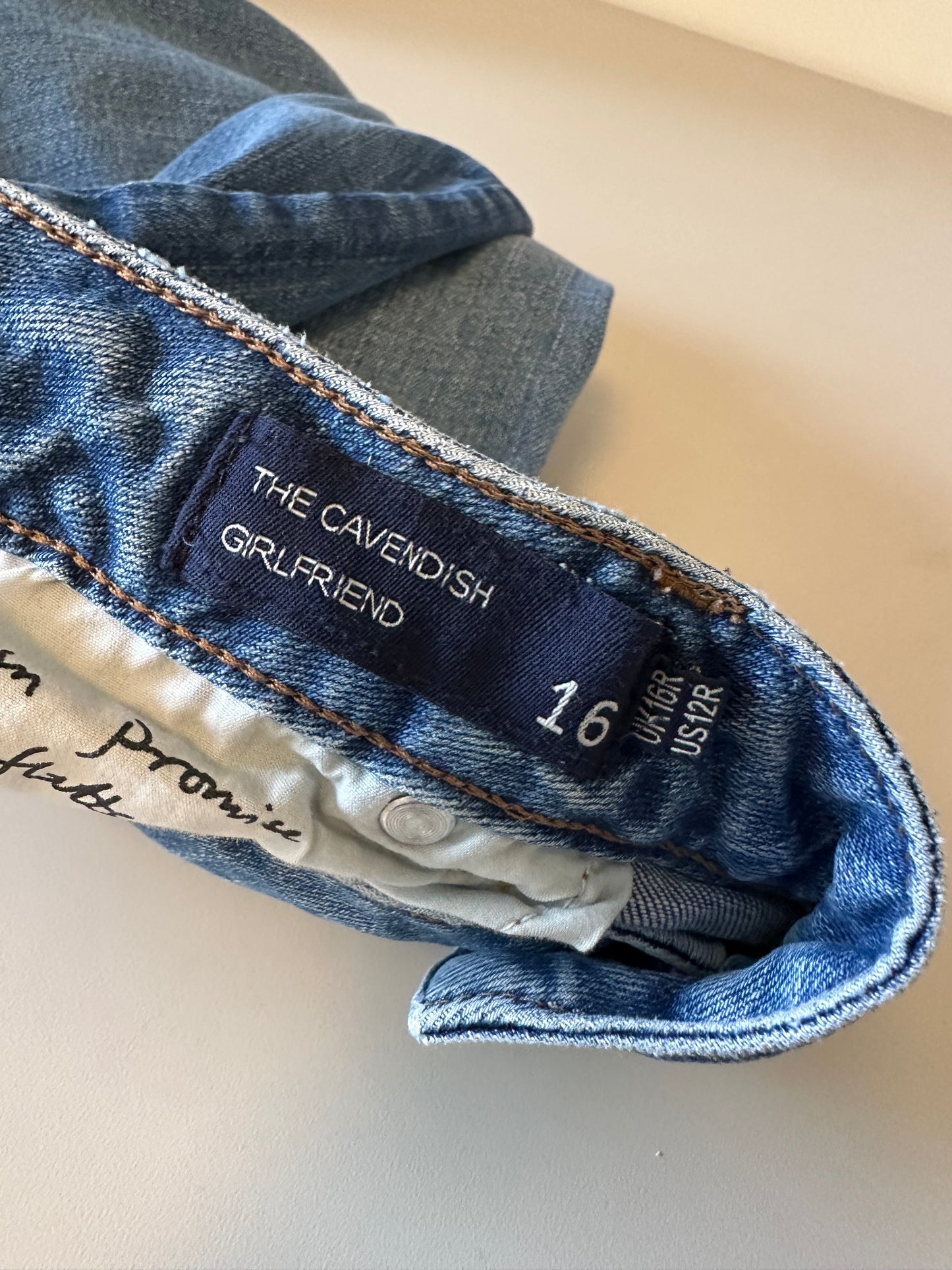 Boden The Cavendish Girlfriend Jeans | Size 12