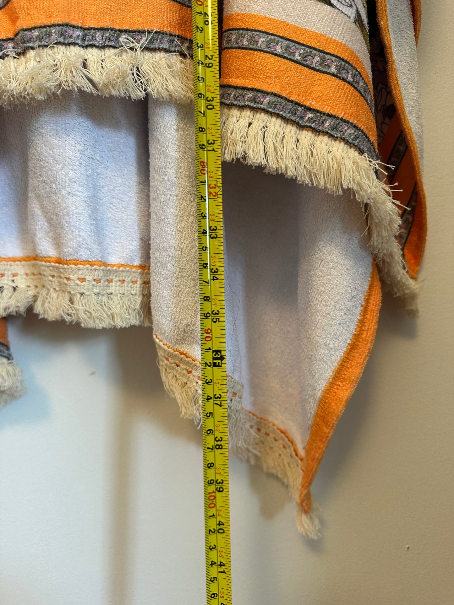 Agua Bendita Delahila Suki Hooded Towel Poncho