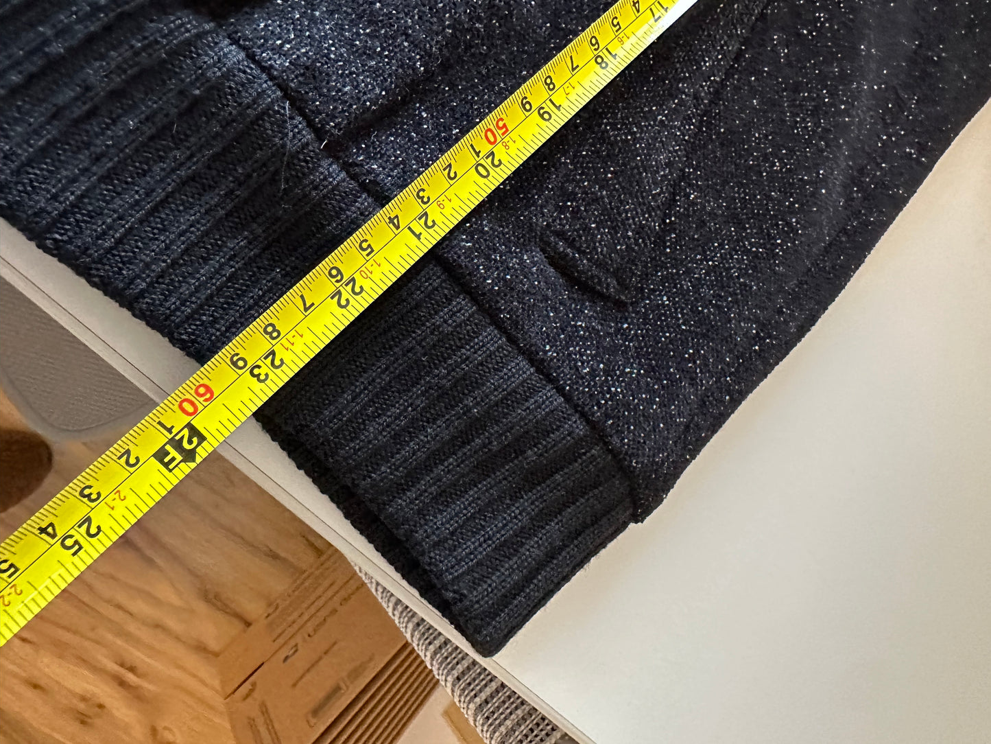 Eileen Fisher Asymmetrical Tweed Bomber Jacket | Size Small