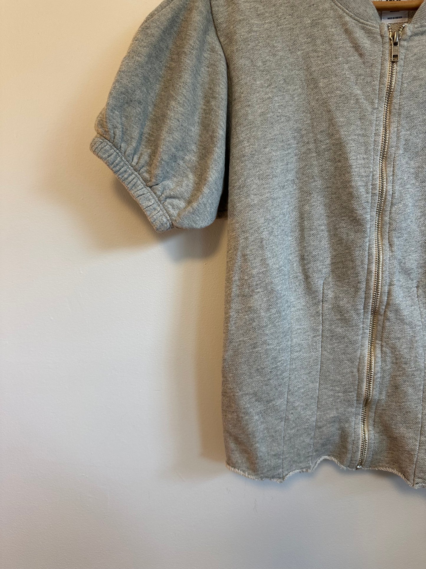 NWT NSF Claude Corset Top in Heather Gray | Size Medium