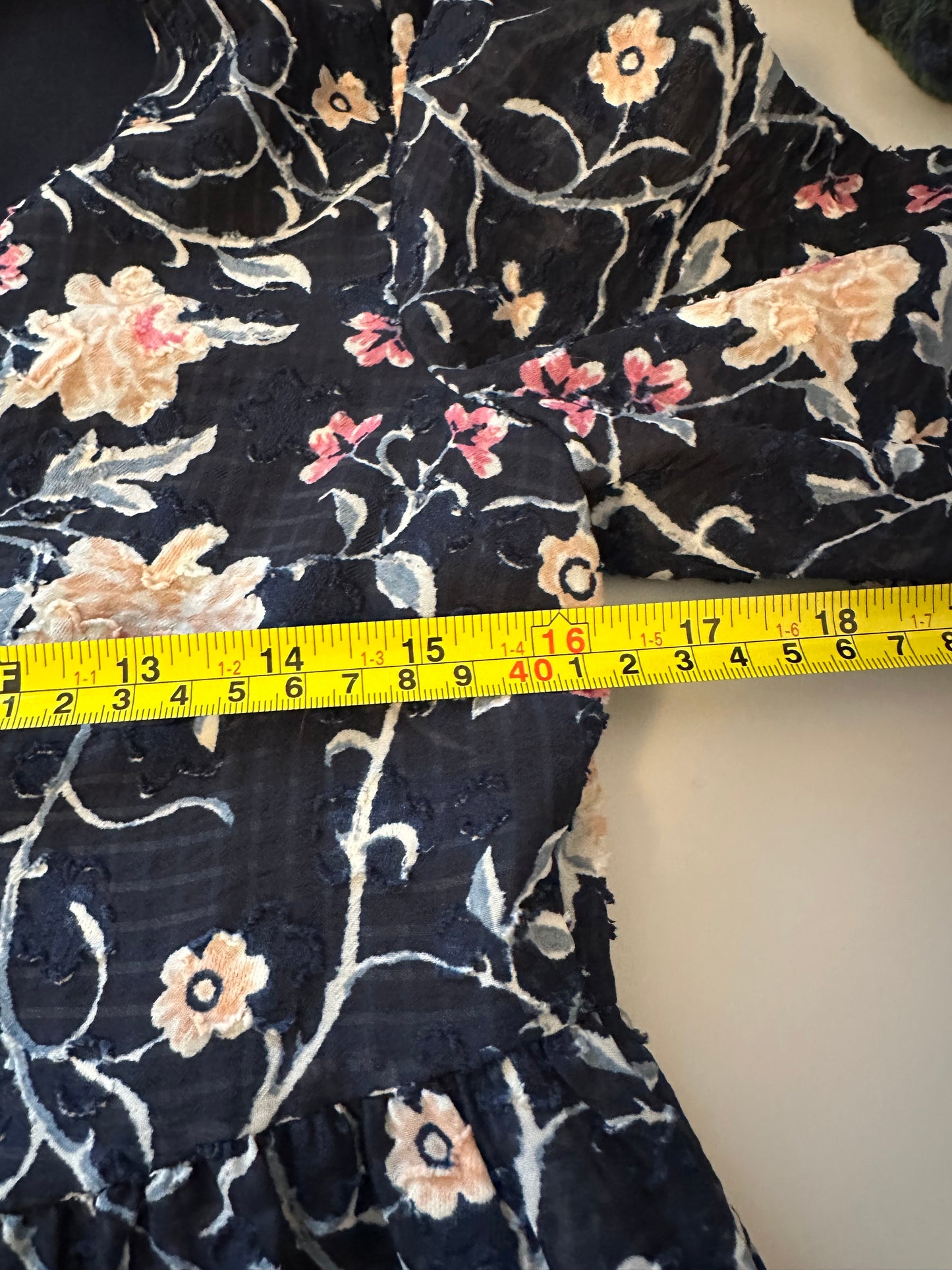 Sezane Floral Print Mini Dress | Size 34 (US 2)