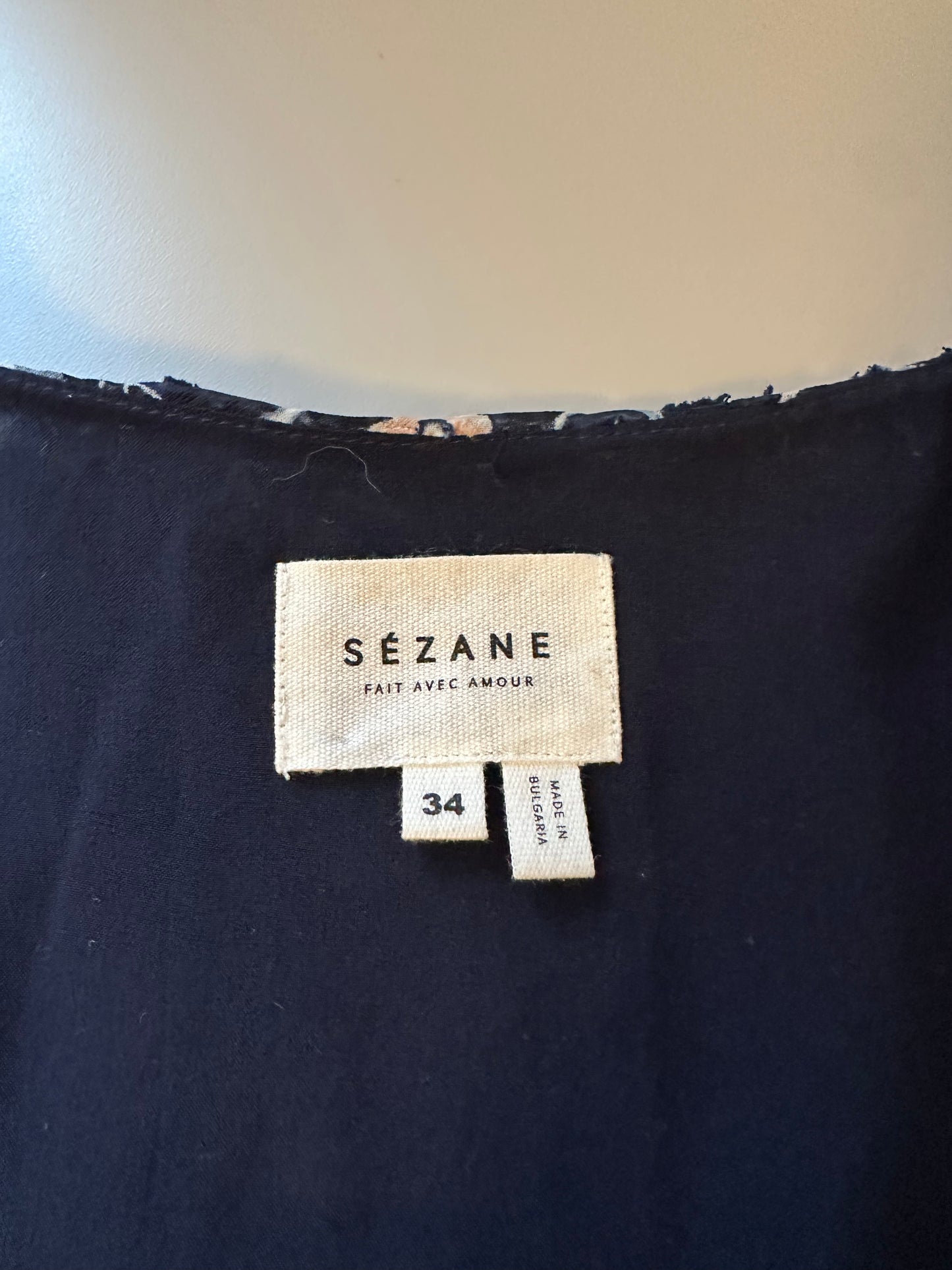 Sezane Floral Print Mini Dress | Size 34 (US 2)