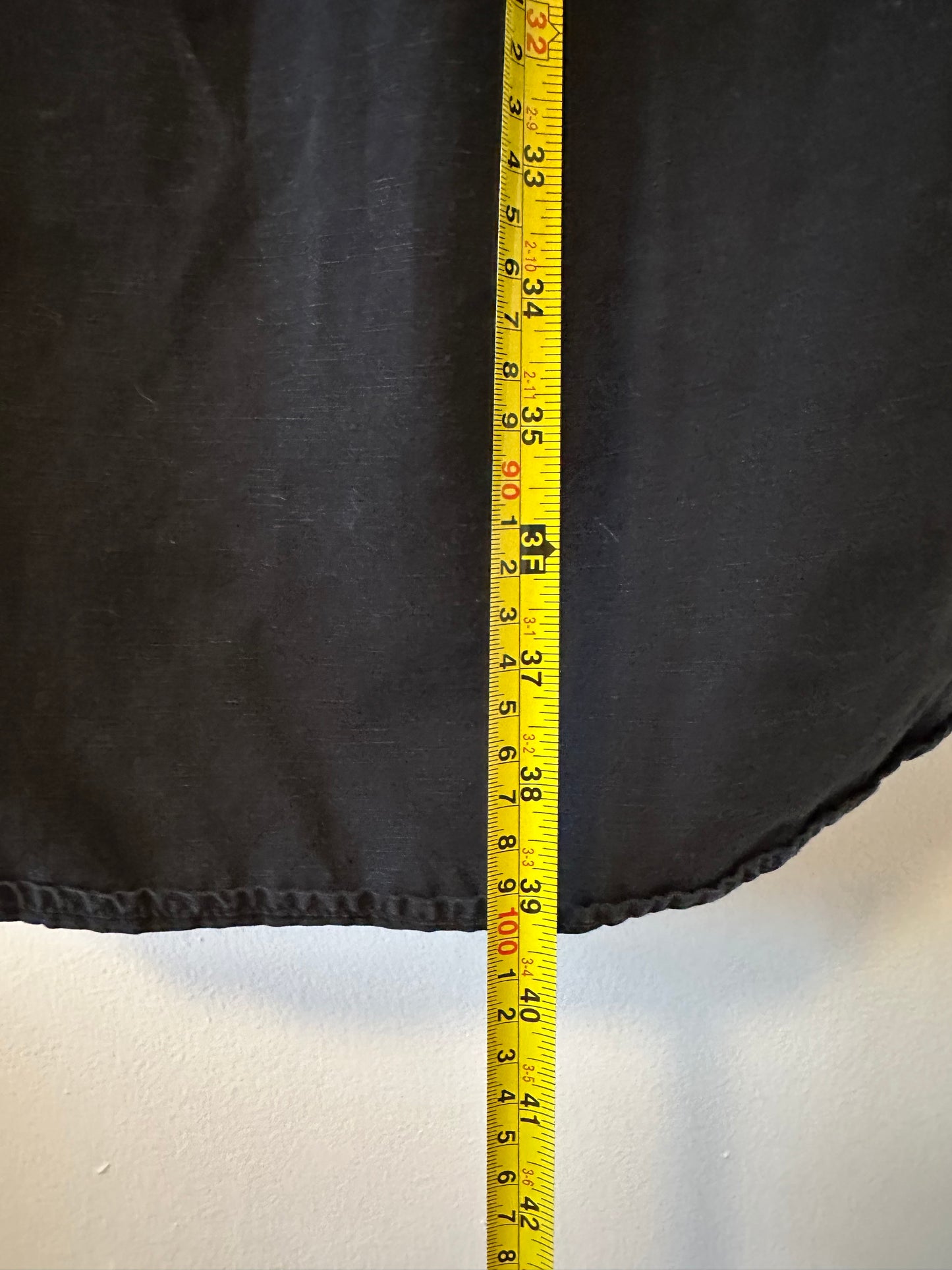 Tradlands Long Sleeve Black Shirt Dress | Size Small
