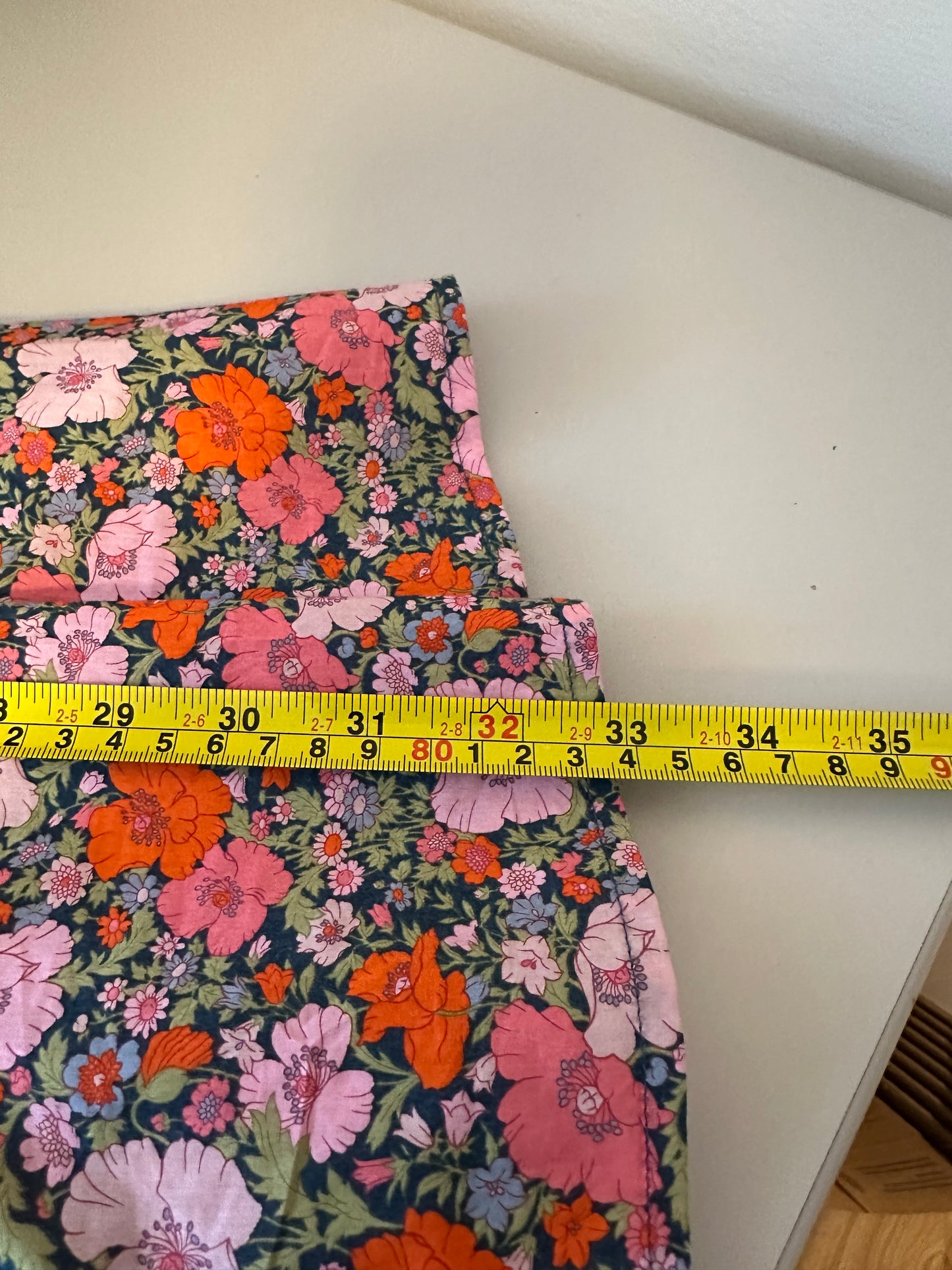 J. Crew Cinched-Waist Organic Cotton Dress - Liberty Meadow Song Fabric | Size 4