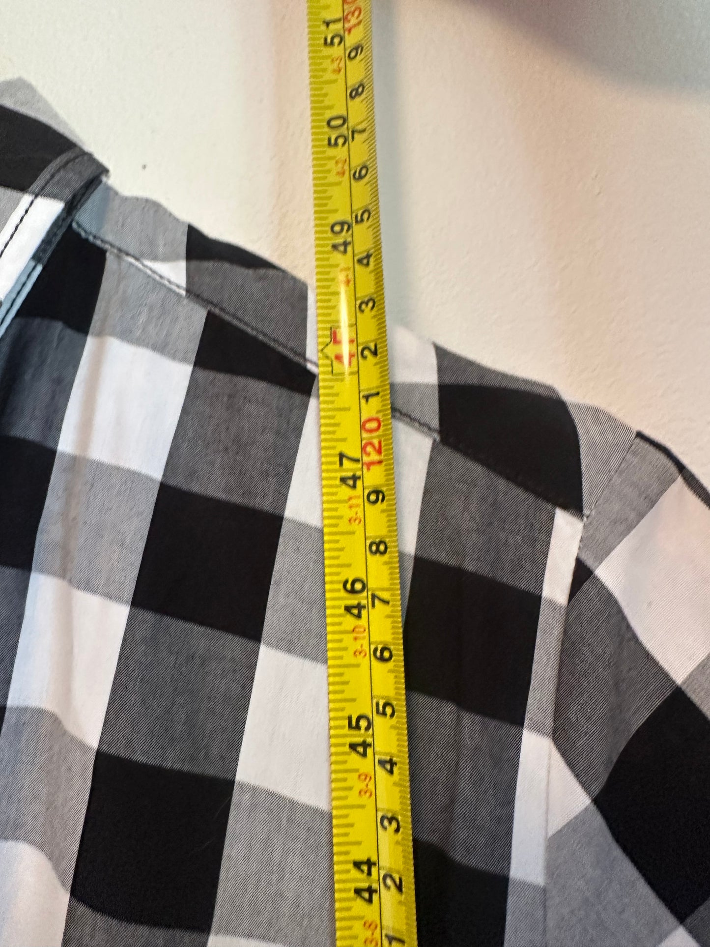 Kate Spade Broome Street Gingham Midi Shirtdress | Size Small