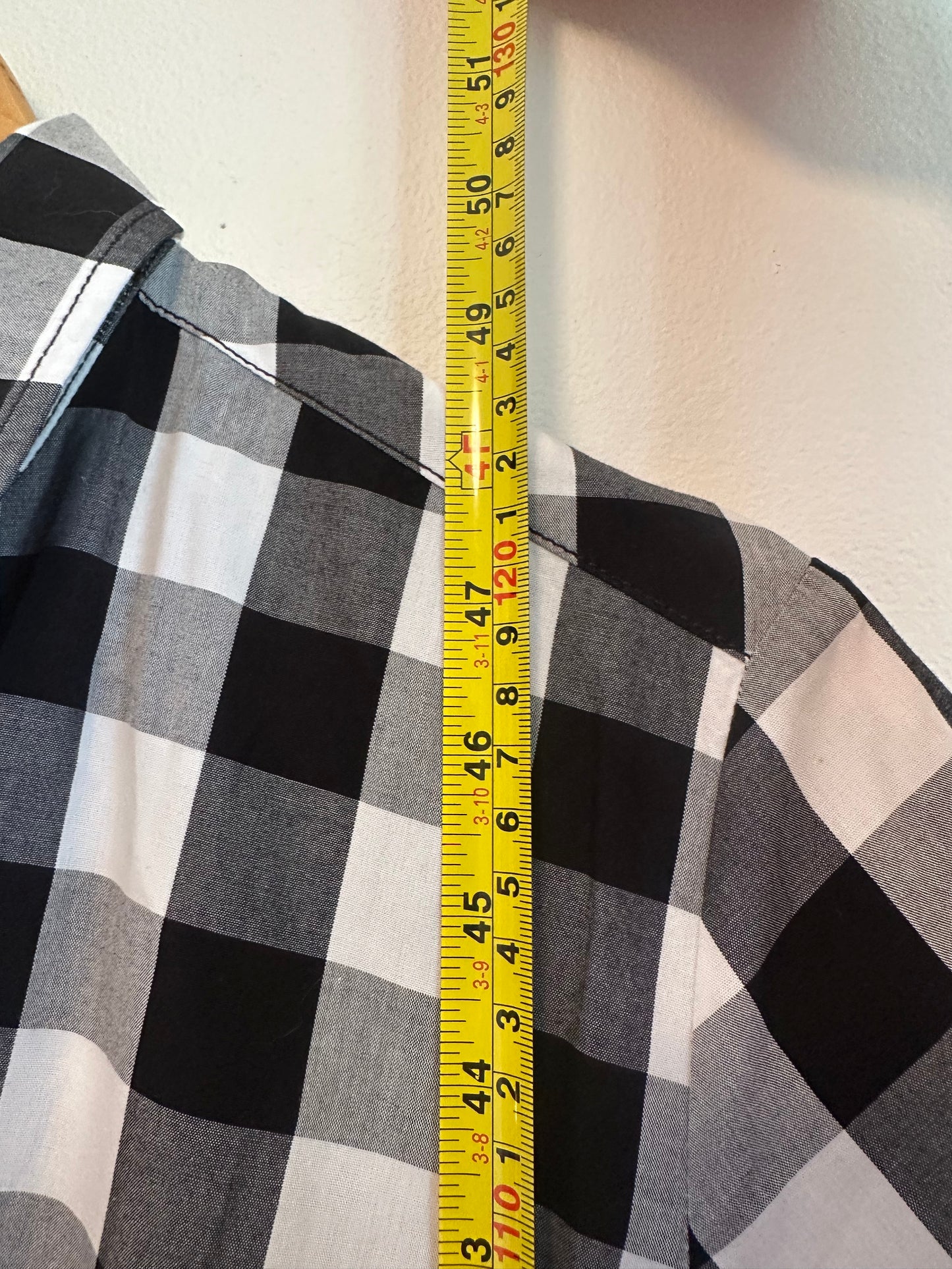Kate Spade Broome Street Gingham Midi Shirtdress | Size Small
