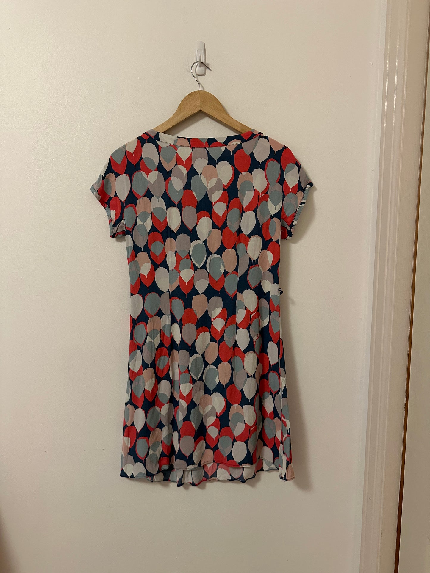 Boden Patterned Swing Dress | Size 8 Petite